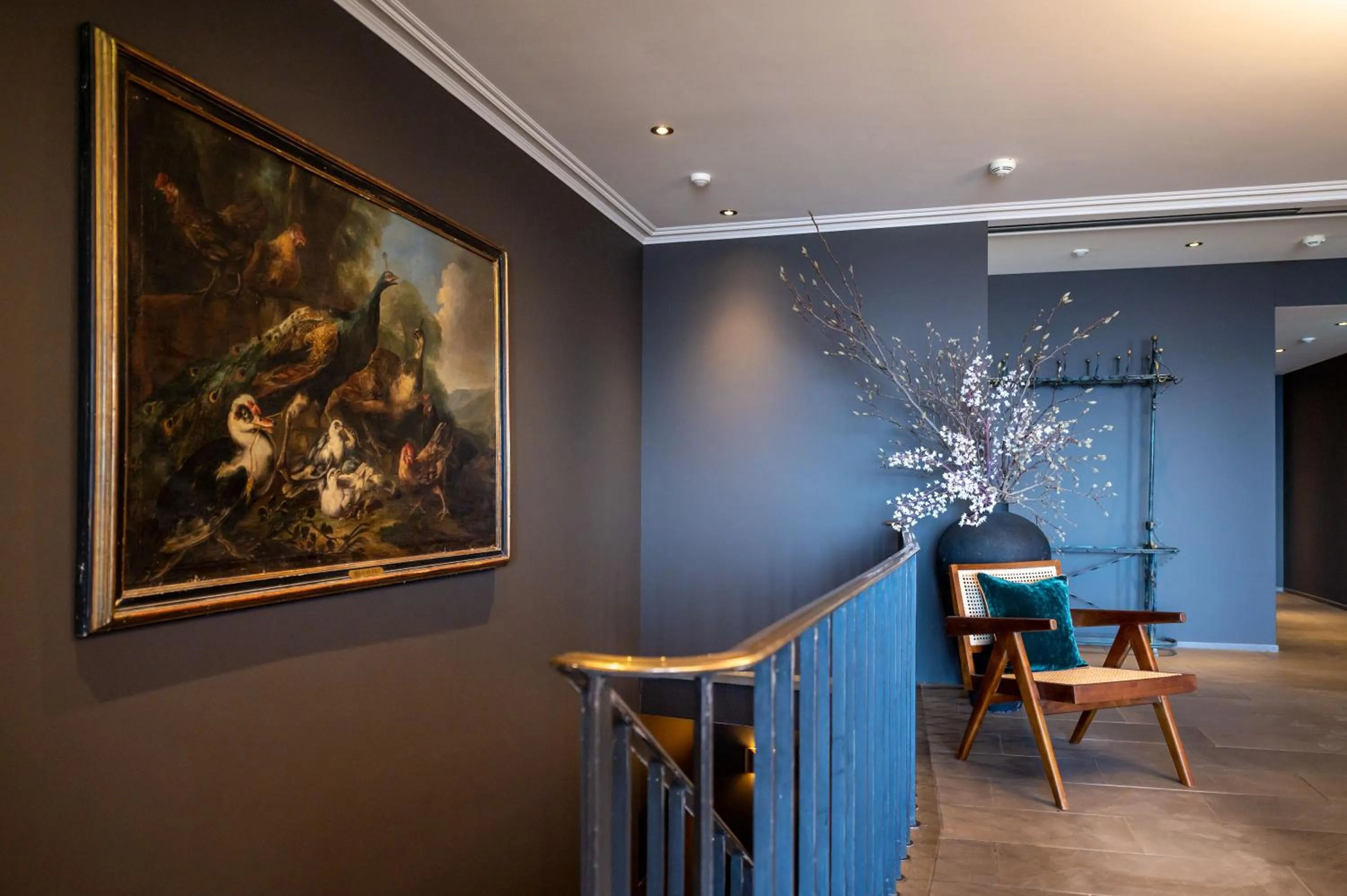 Lobby or reception in Landgasthof Halbinsel Au