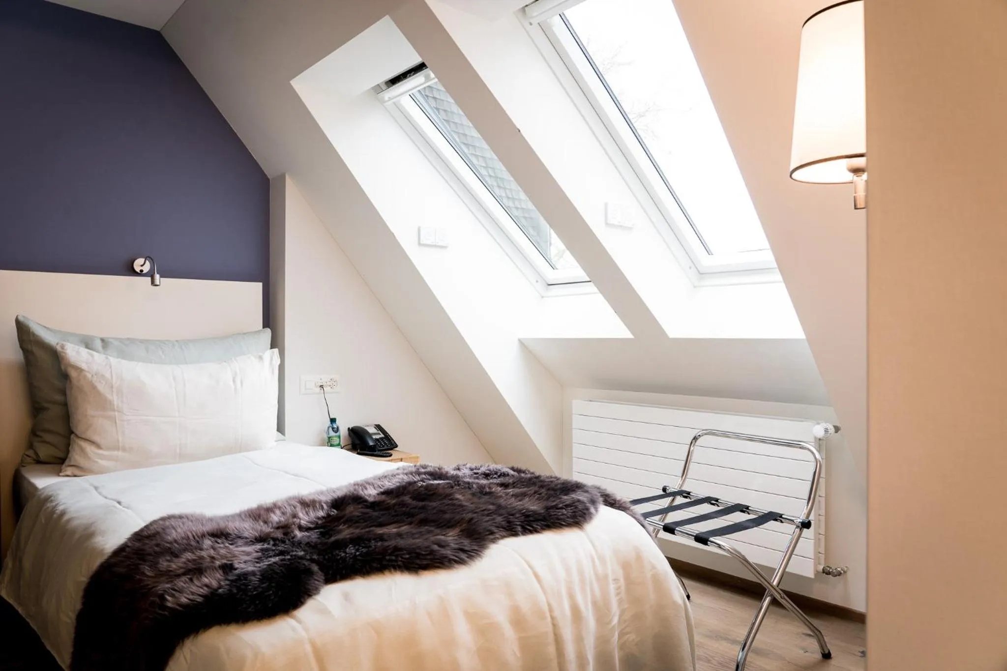 Bed in Landgasthof Halbinsel Au