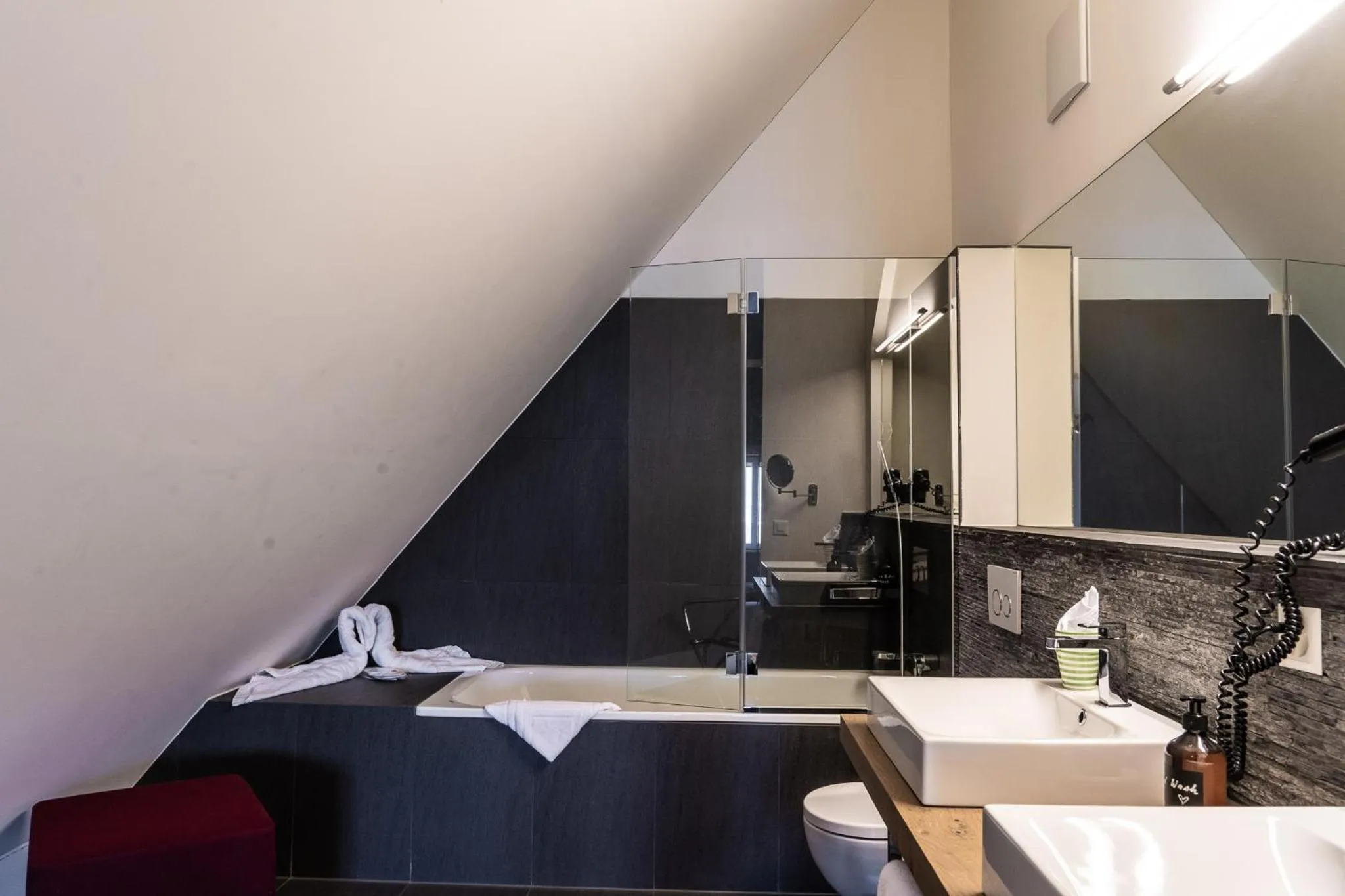 Bathroom in Landgasthof Halbinsel Au