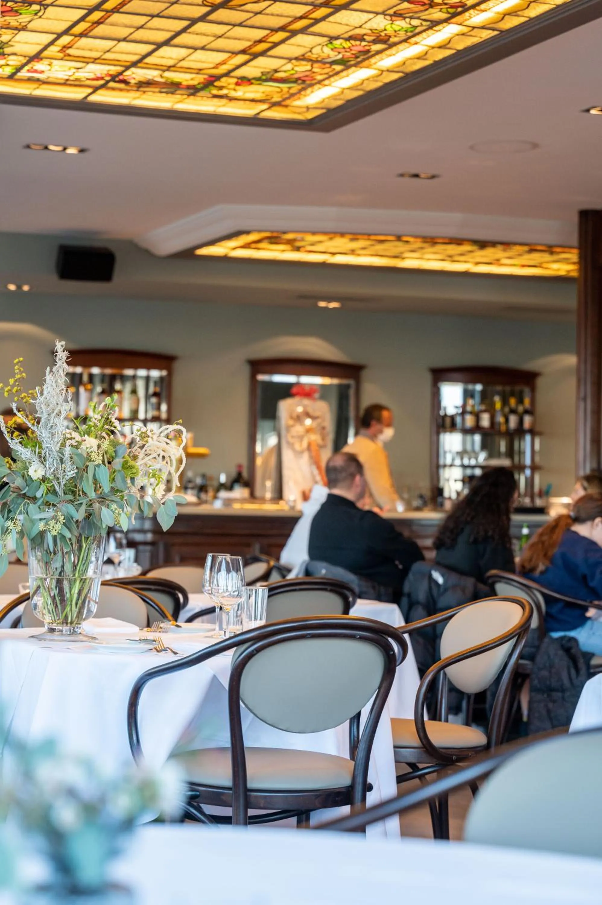 Restaurant/places to eat in Landgasthof Halbinsel Au