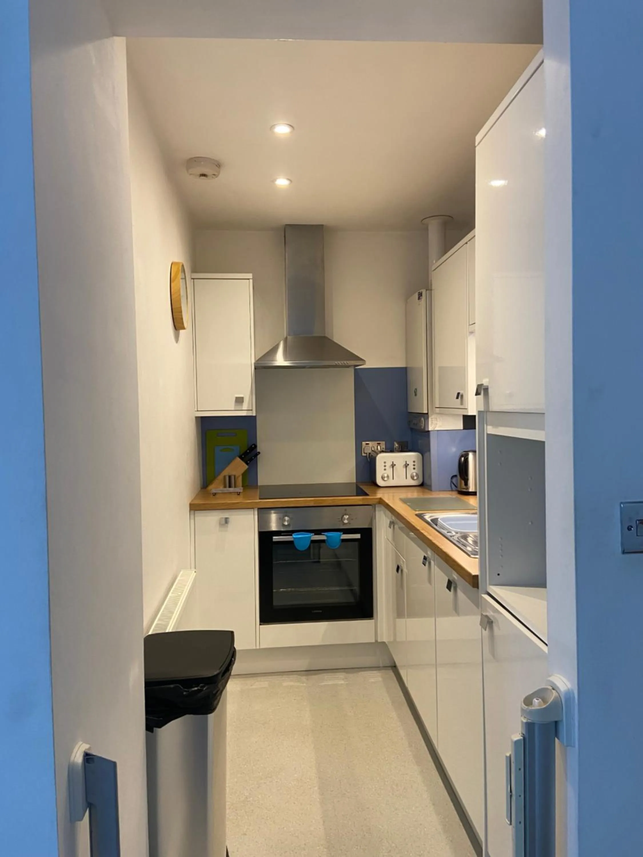 kitchen in Harbour Retreat Trinity Mews