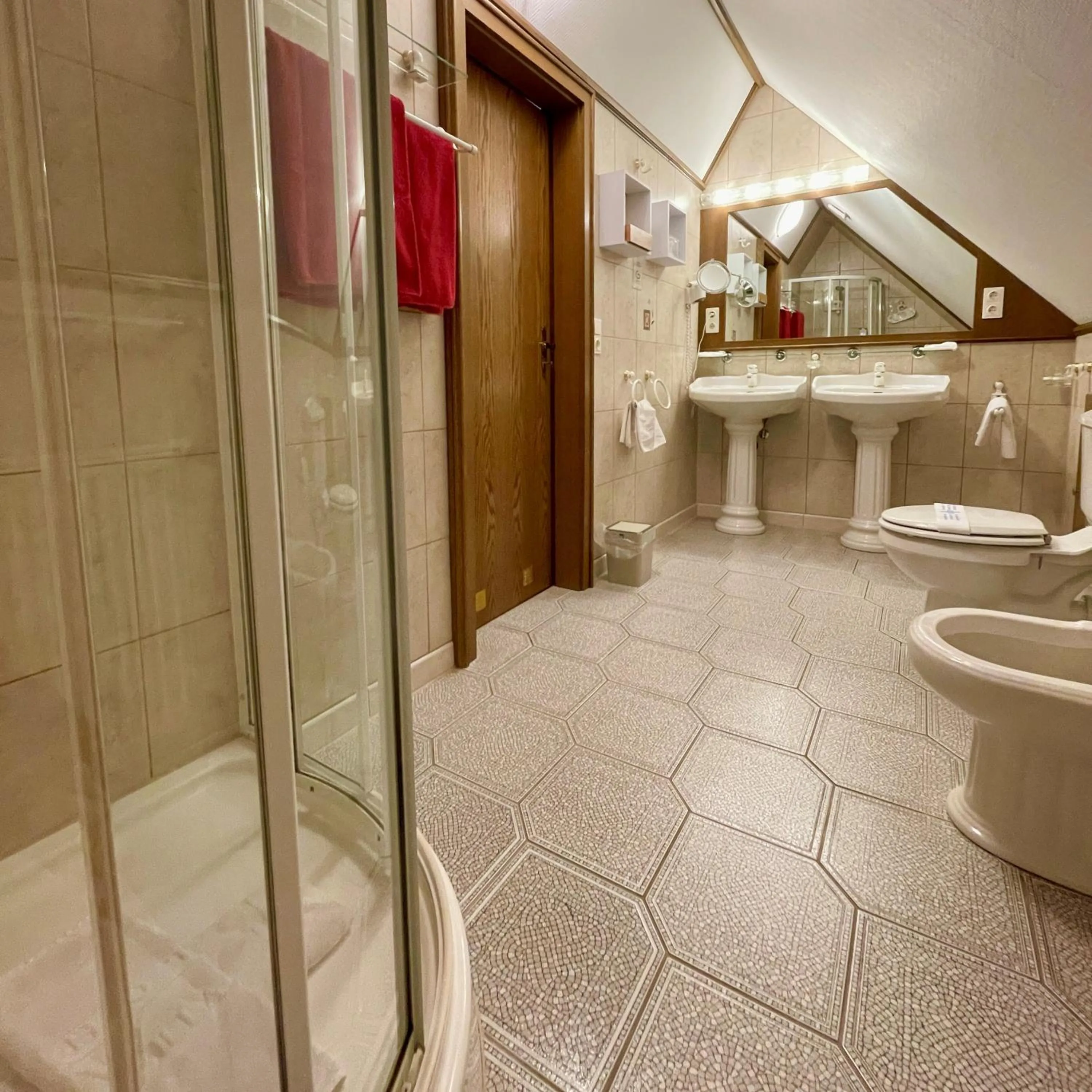 Shower in Villa am Park