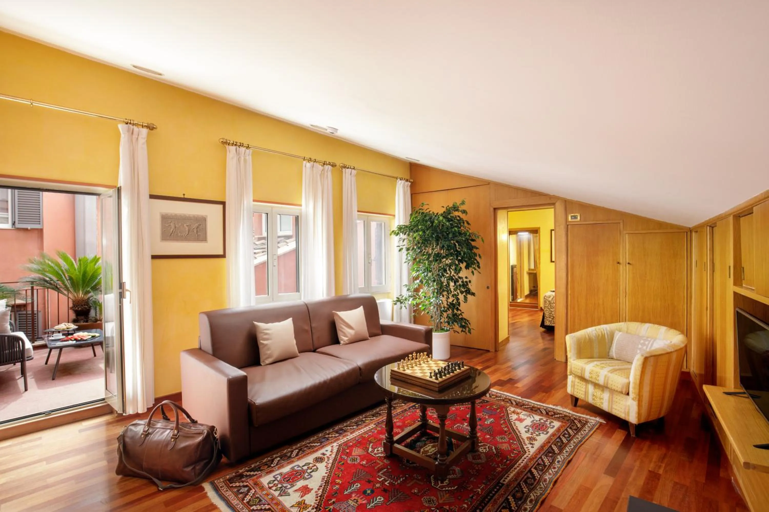 Living room in Hotel Della Torre Argentina