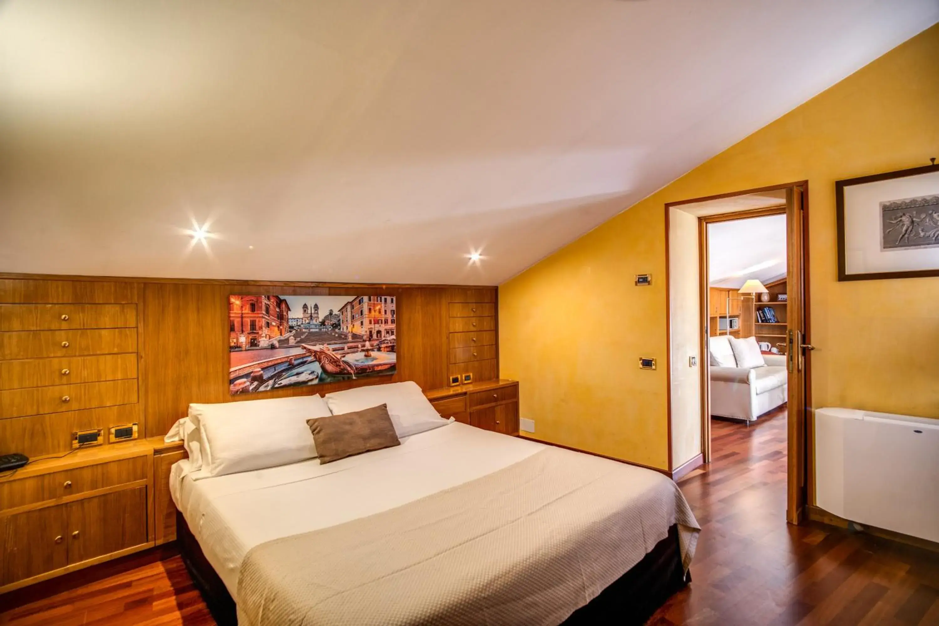 Bed in Hotel Della Torre Argentina Bed in Hotel Della Torre Argentina