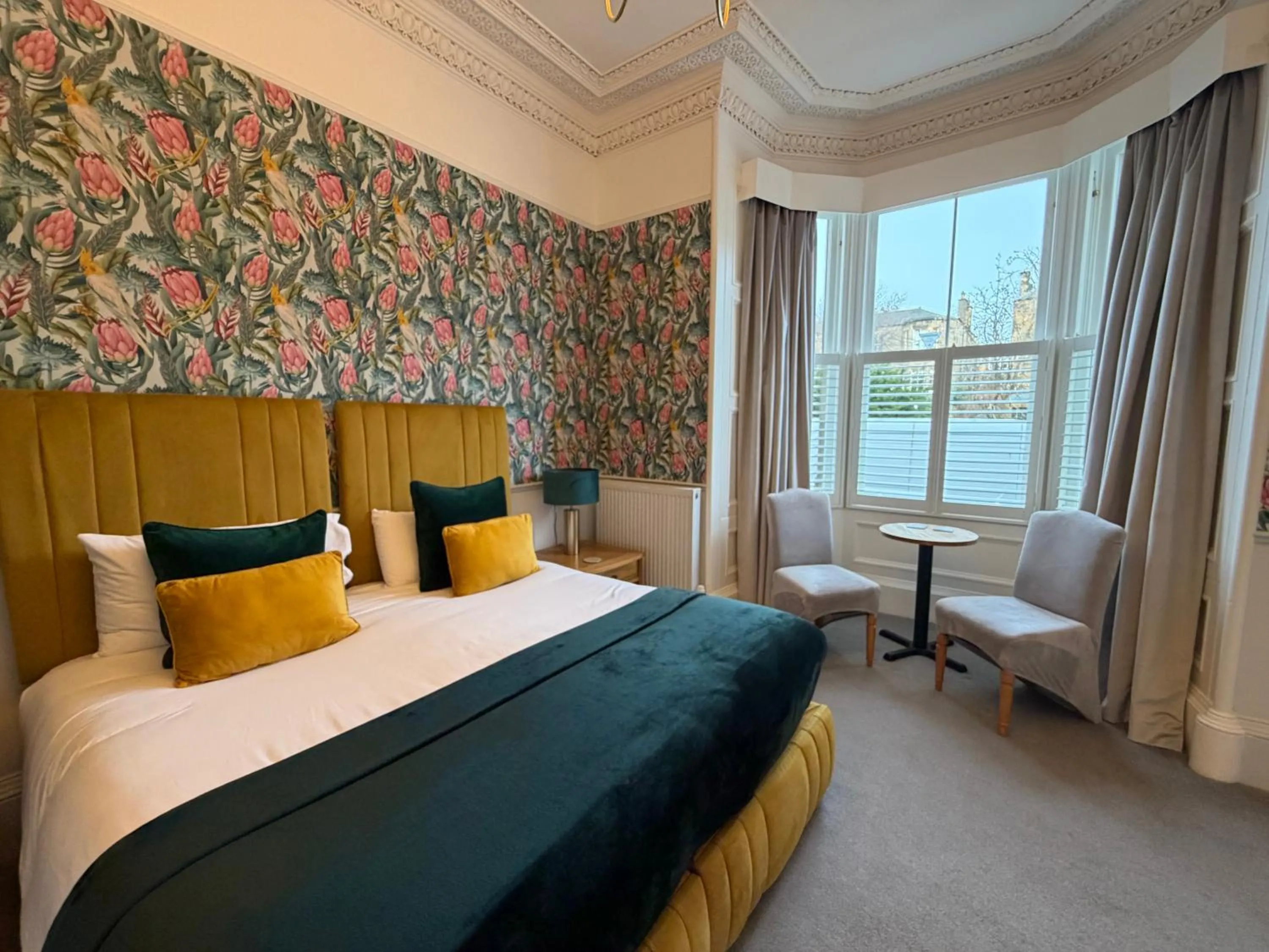 Bed in Grangeview Guest House