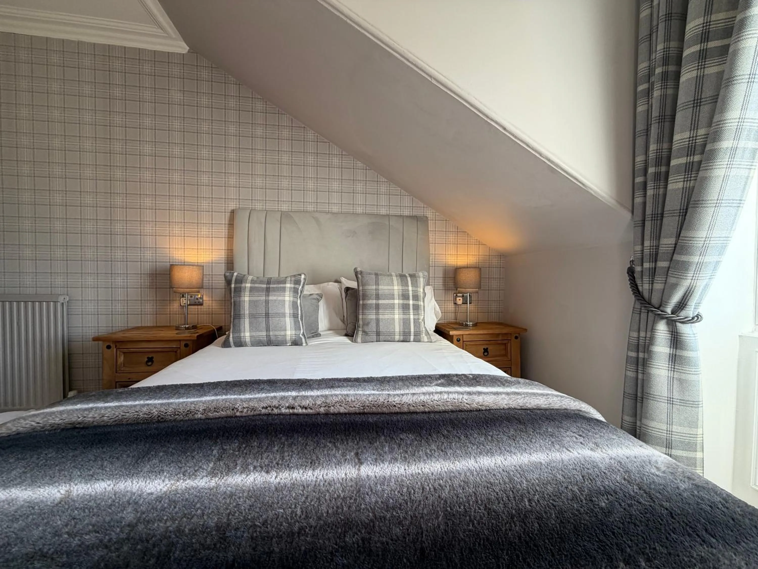 Bed in Grangeview Guest House