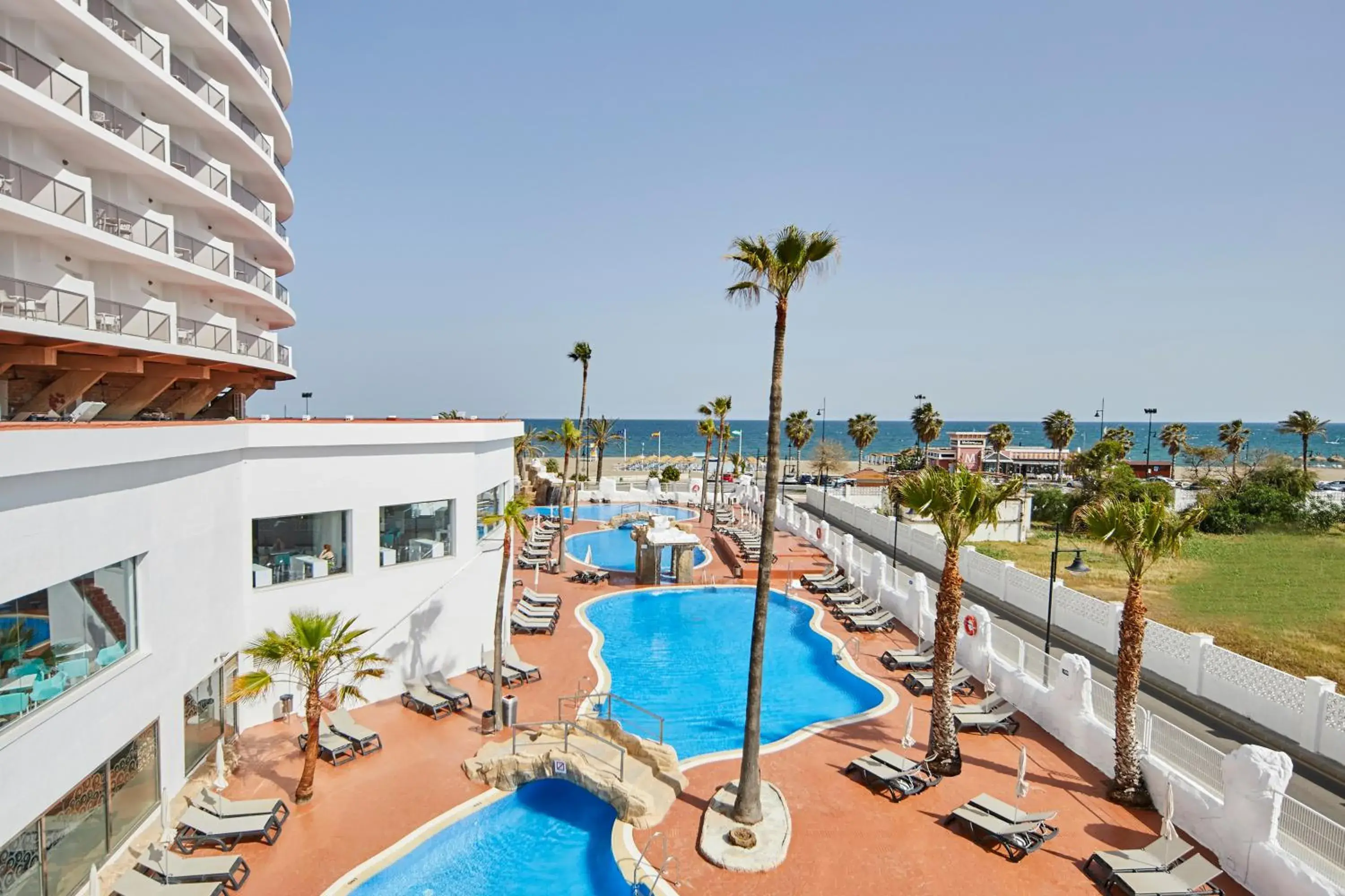 Pool view in Ibersol Torremolinos Beach Pool view in Ibersol Torremolinos Beach