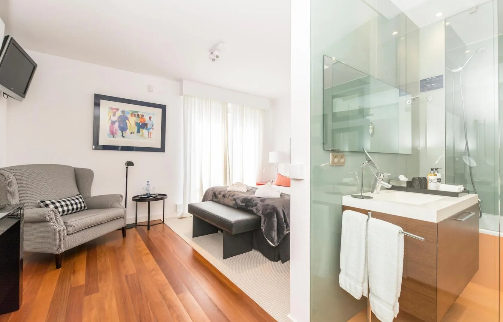 Bedroom, Bed in Cascais Casa Laranja Guesthouse