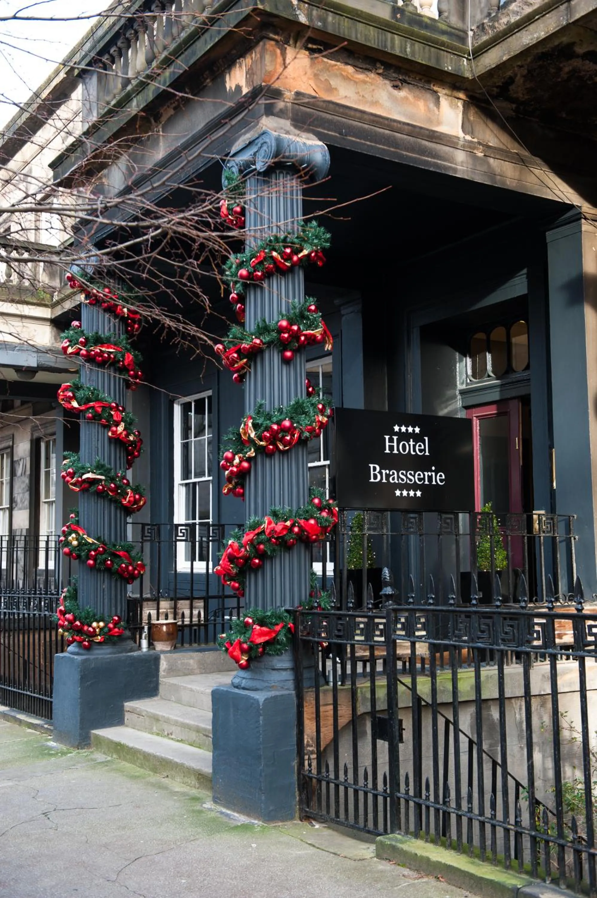 Facade/entrance in No11 Boutique Hotel & Brasserie