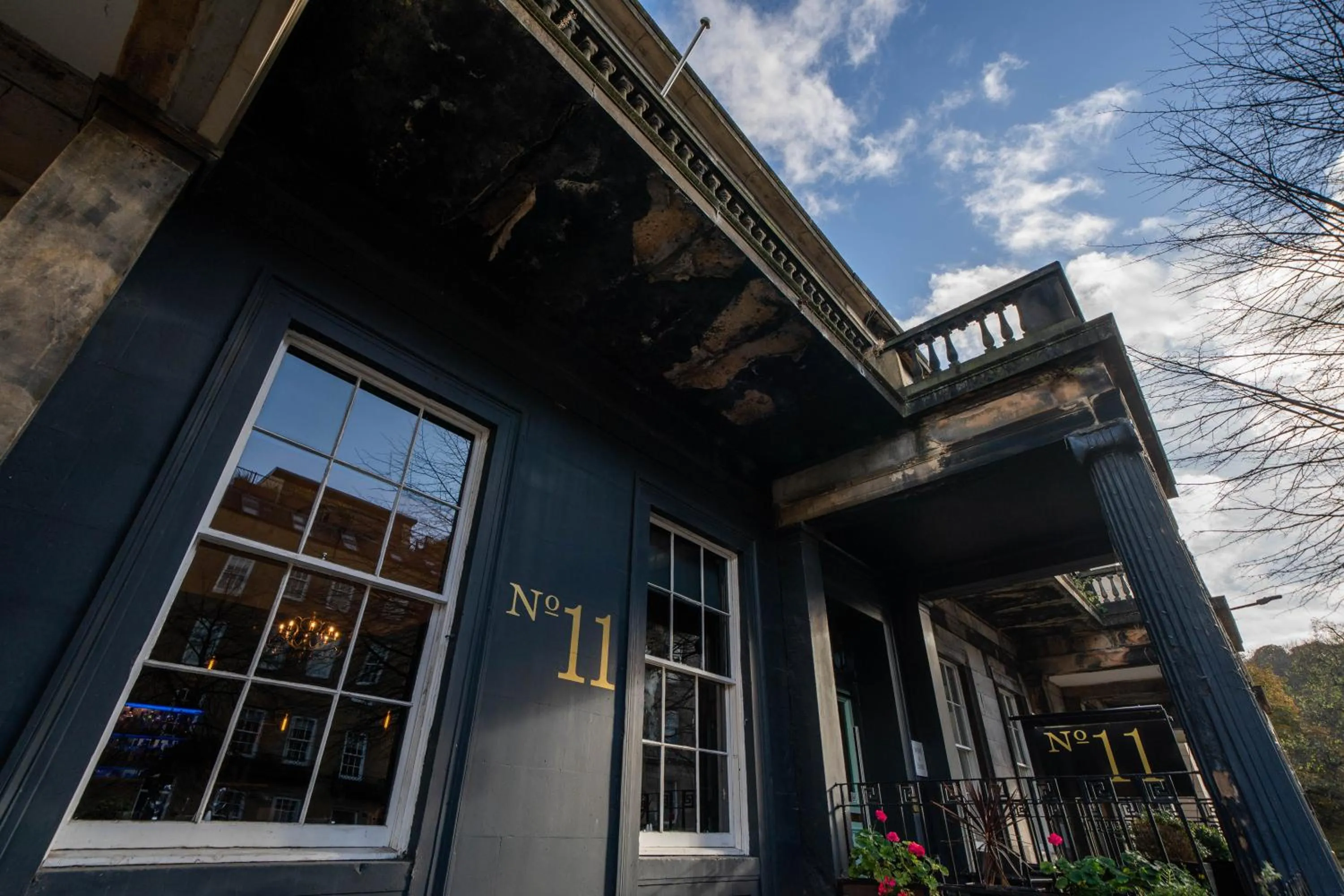 Property building in No11 Boutique Hotel & Brasserie