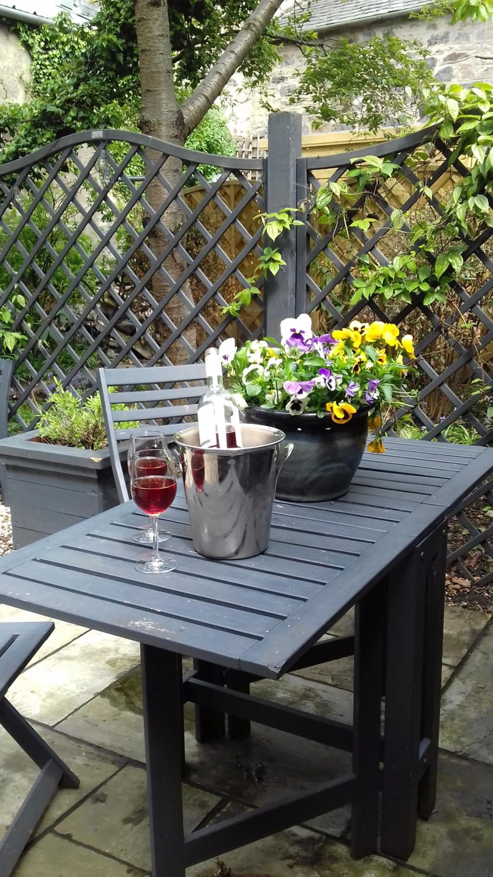 Garden in No11 Boutique Hotel & Brasserie