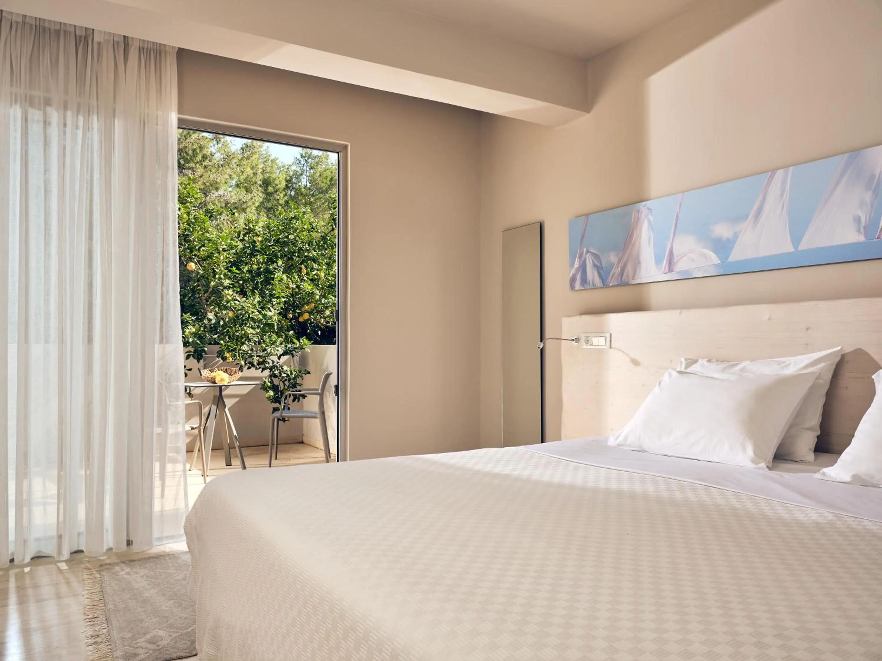 Bed in Ionian Hill Hotel