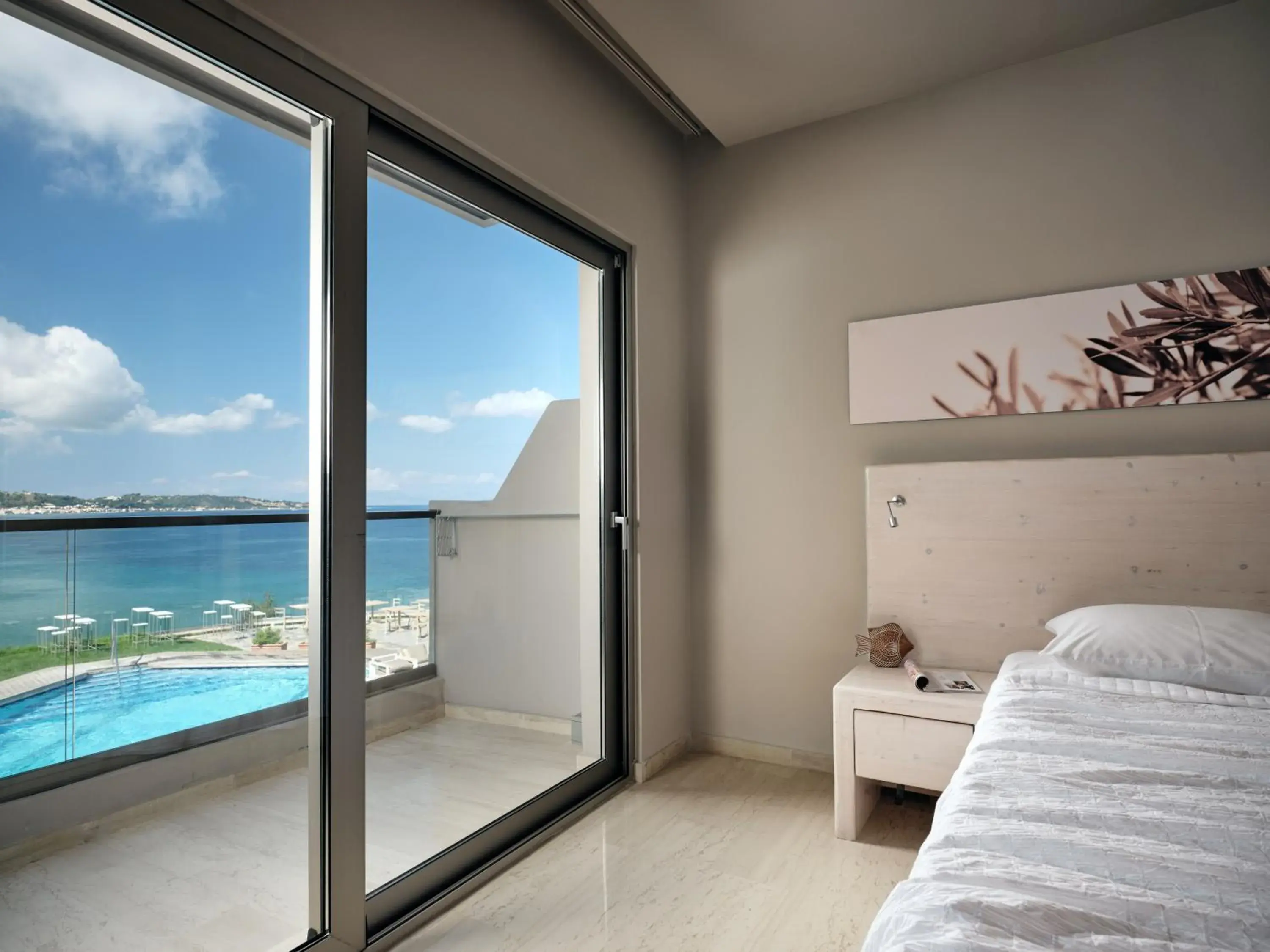 Deluxe Double or Twin Room with Panoramic Sea and Pool View (2 Adults) in Ionian Hill Hotel Deluxe Double or Twin Room with Panoramic Sea and Pool View (2 Adults) in Ionian Hill Hotel