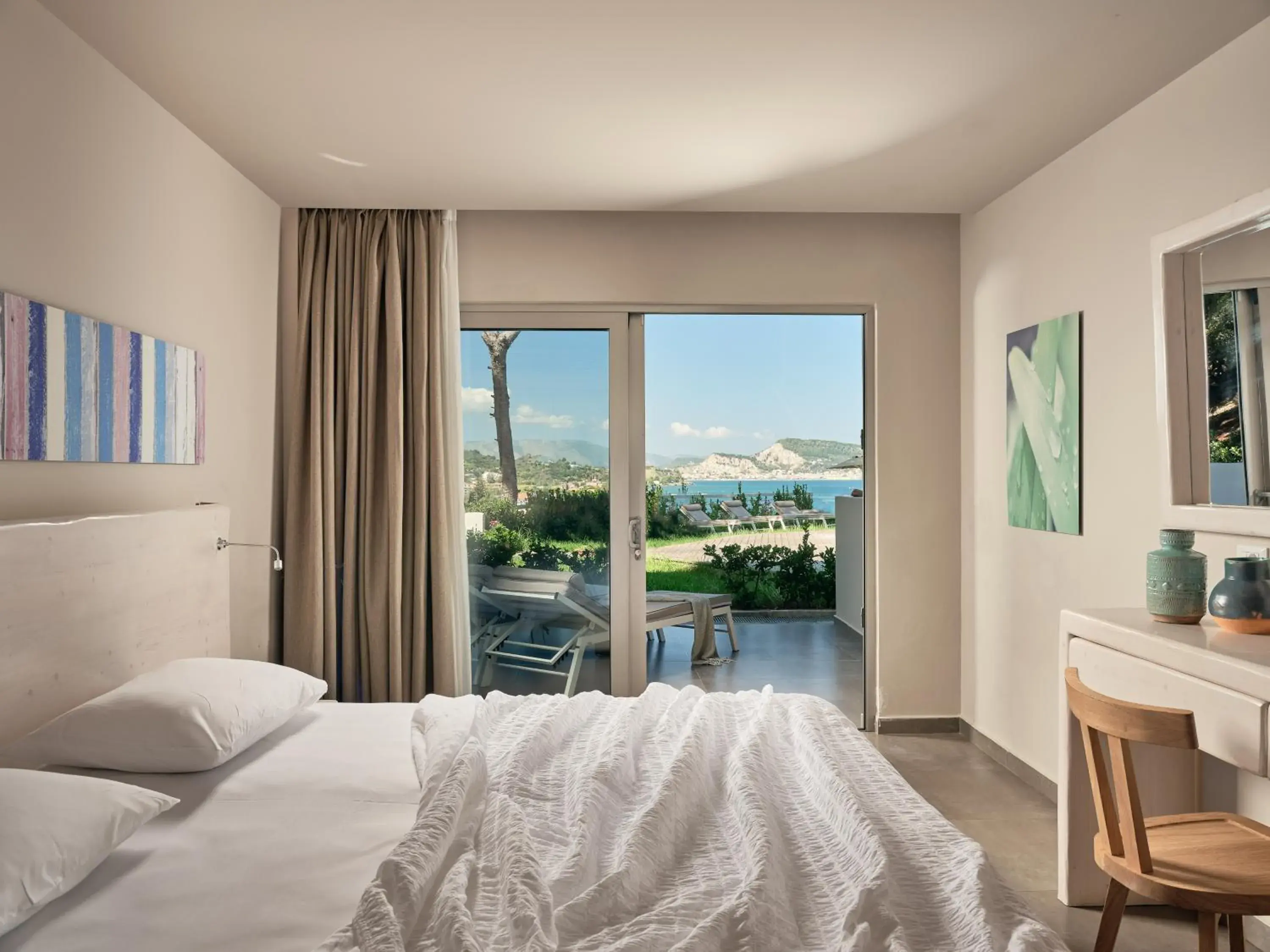 Superior Double or Twin Room with Panoramic Sea and Pool View (3 Adults) in Ionian Hill Hotel Superior Double or Twin Room with Panoramic Sea and Pool View (3 Adults) in Ionian Hill Hotel