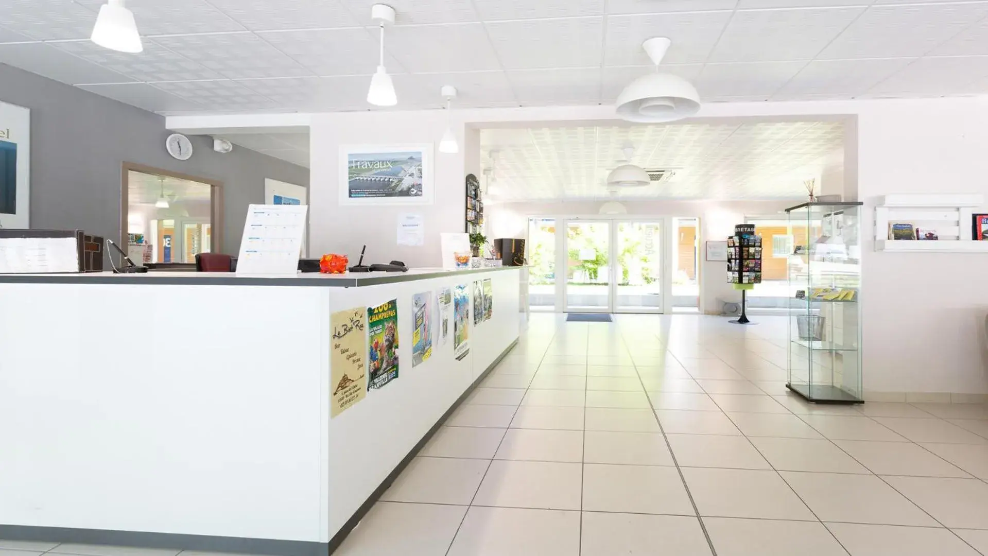 Lobby or reception in Vacancéole - Le Domaine du Mont - Mont St Michel Lobby or reception in Vacancéole - Le Domaine du Mont - Mont St Michel