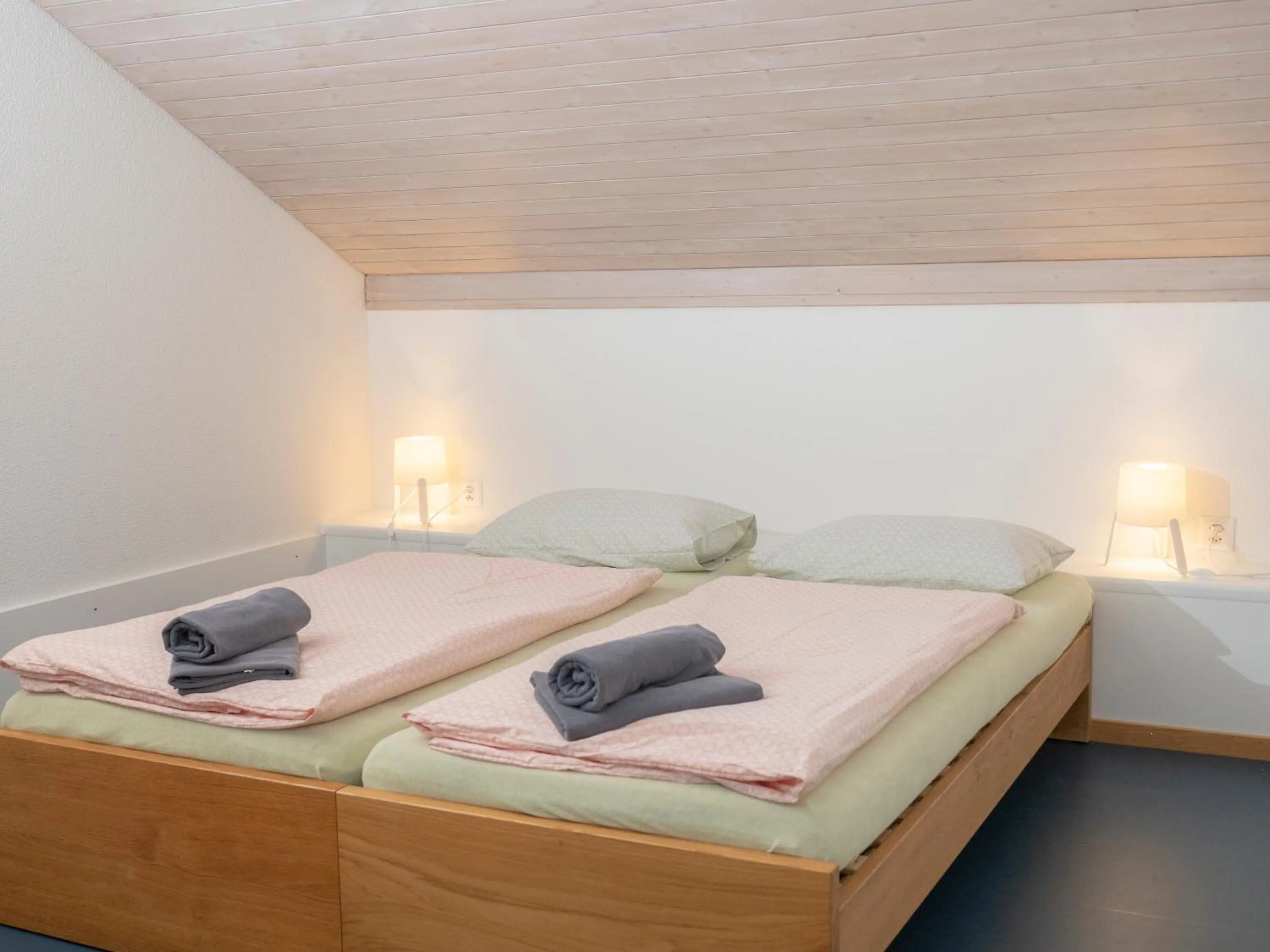 Bed in Zug Youth Hostel