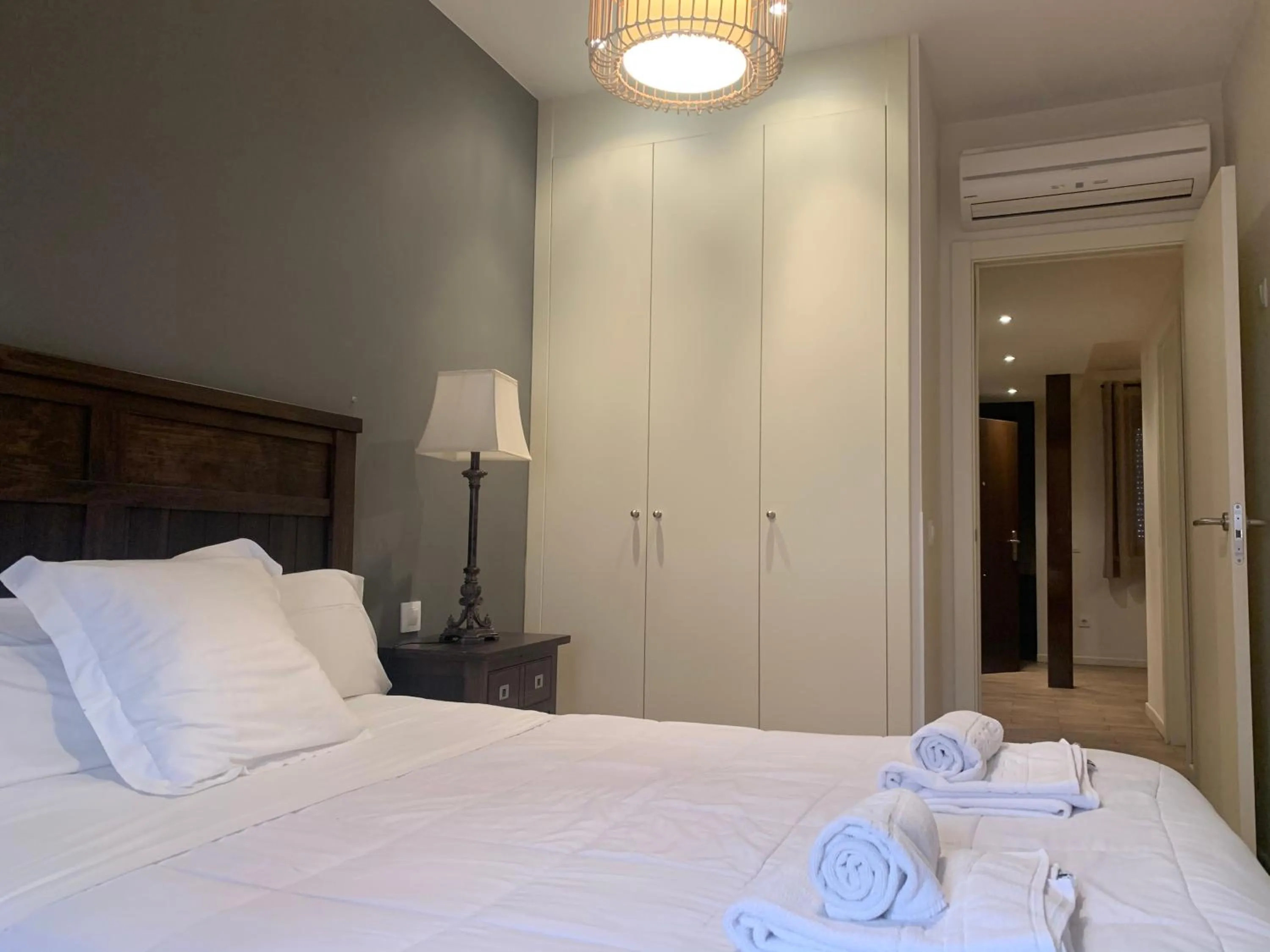 Bed in Alda Apartamentos Muralla de Toledo