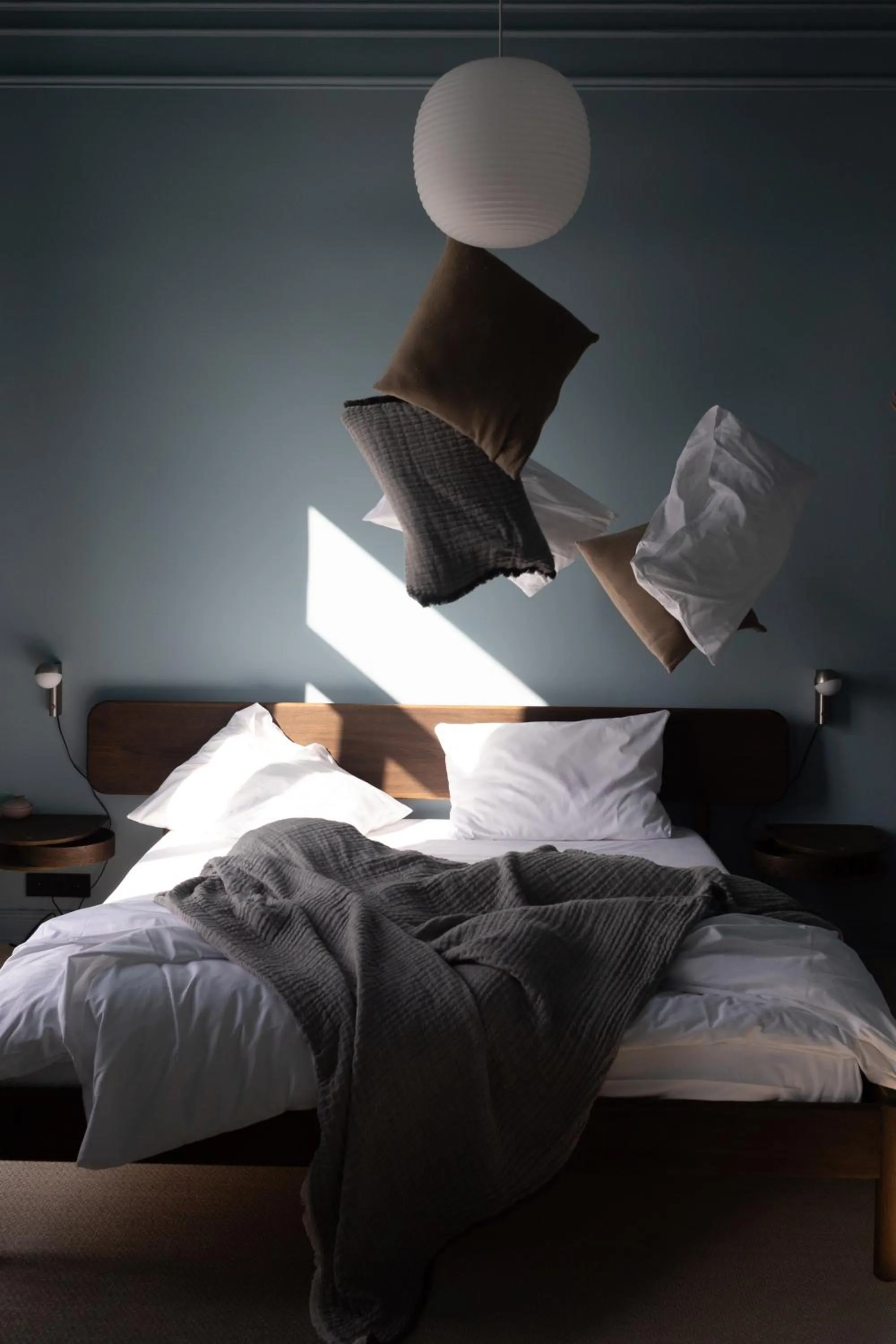 Bed in stilwerk Strandhotel Blankenese