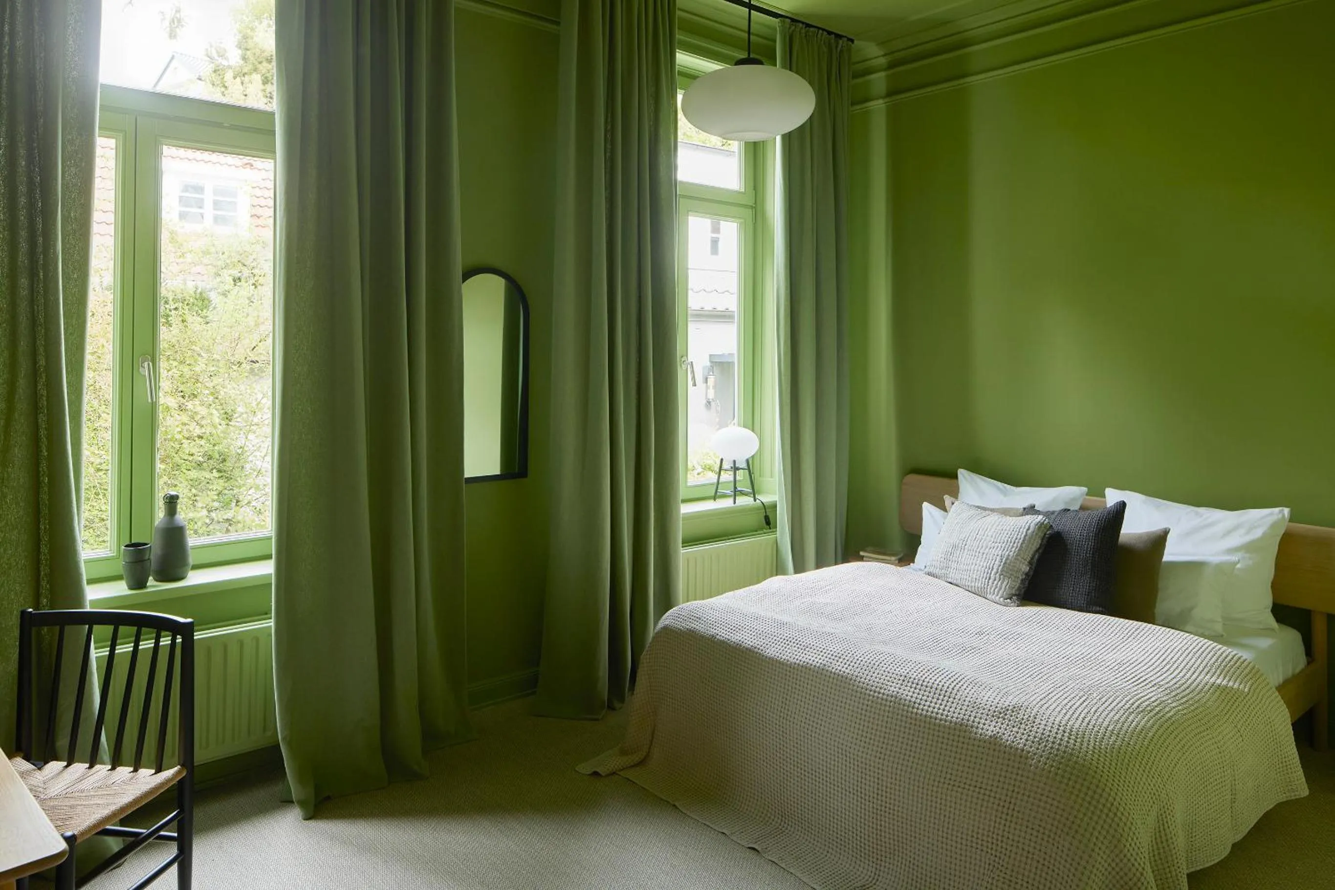 Bed in stilwerk Strandhotel Blankenese