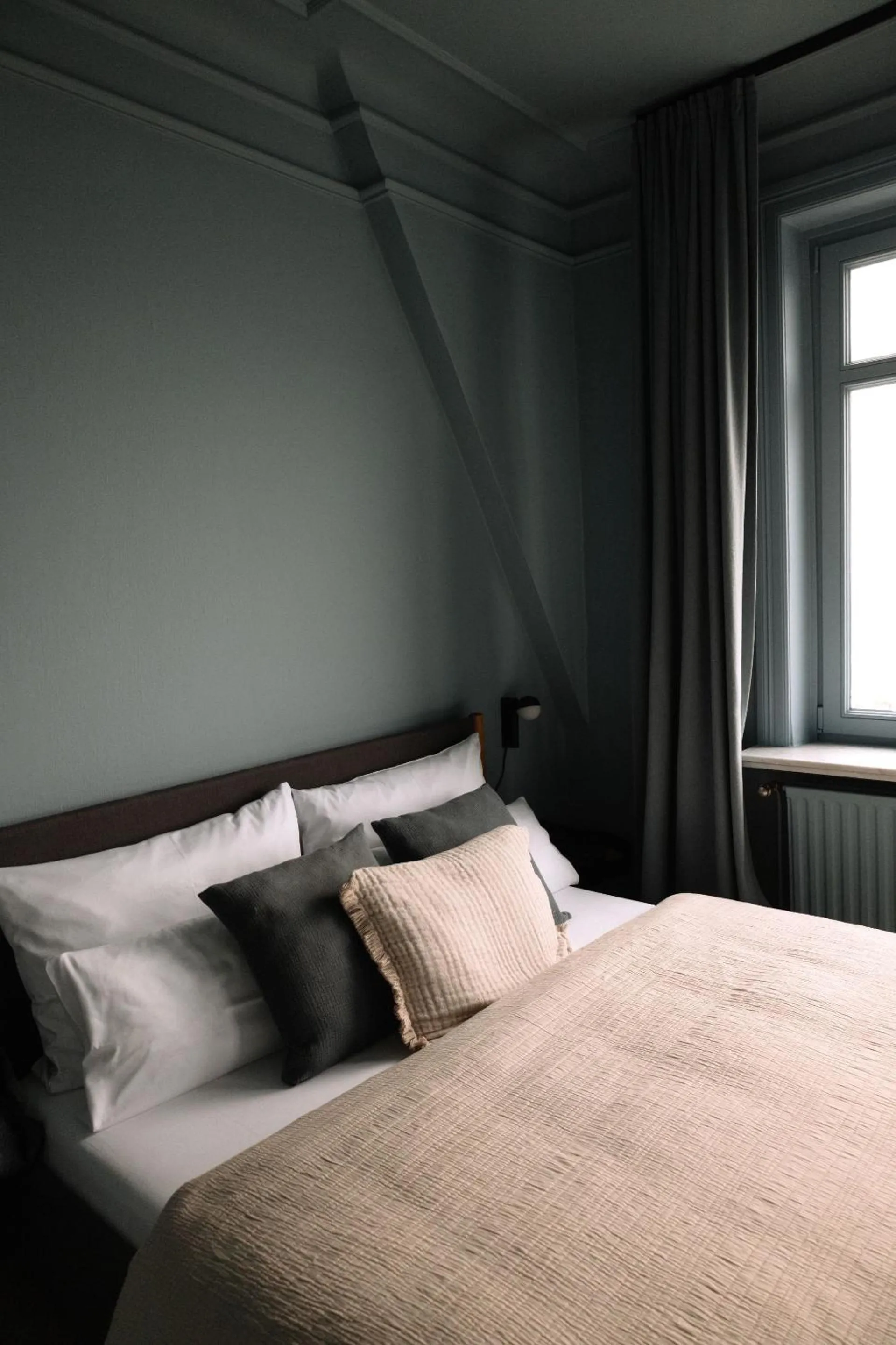 Bed in stilwerk Strandhotel Blankenese