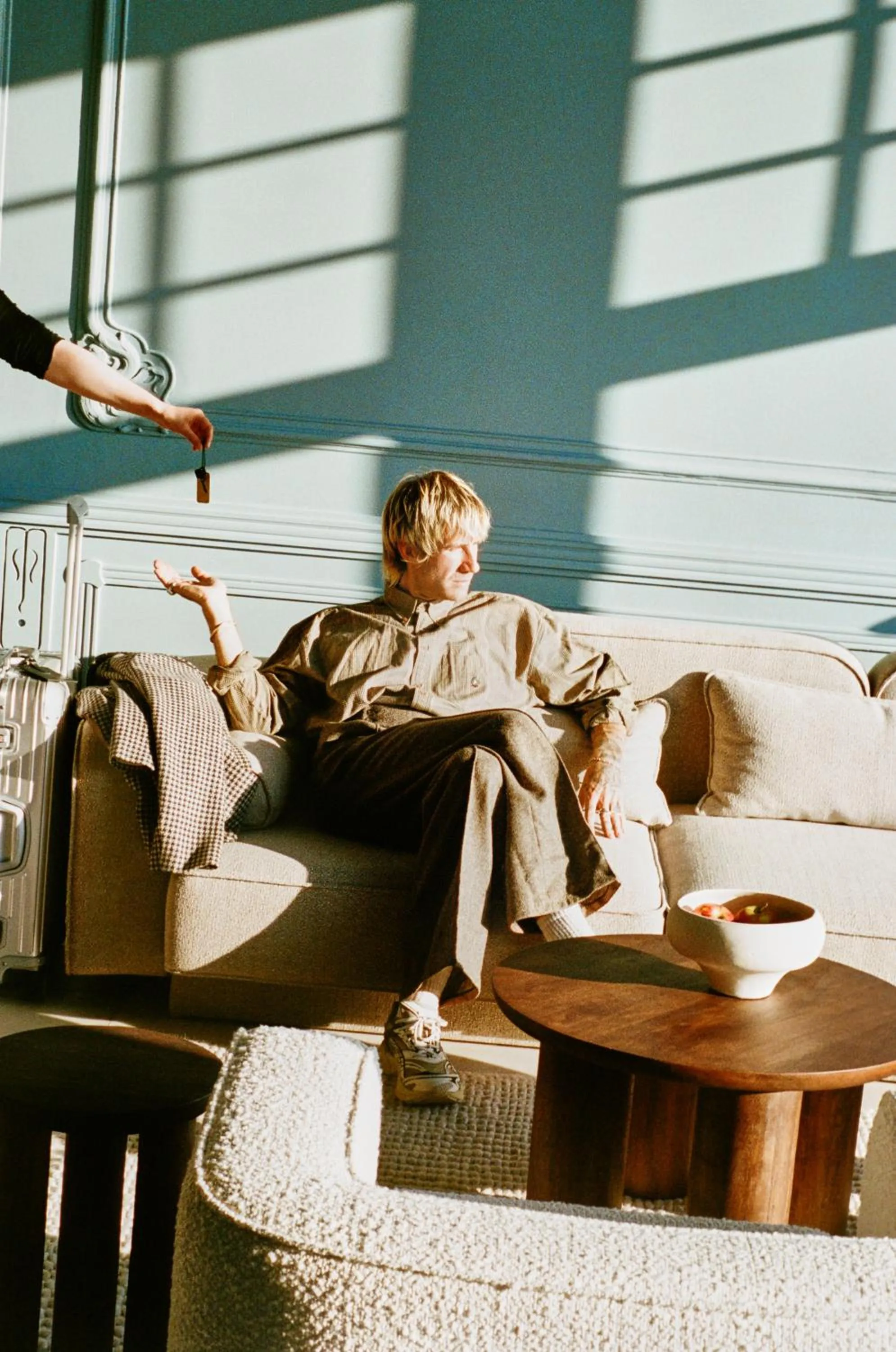 Seating area in stilwerk Strandhotel Blankenese