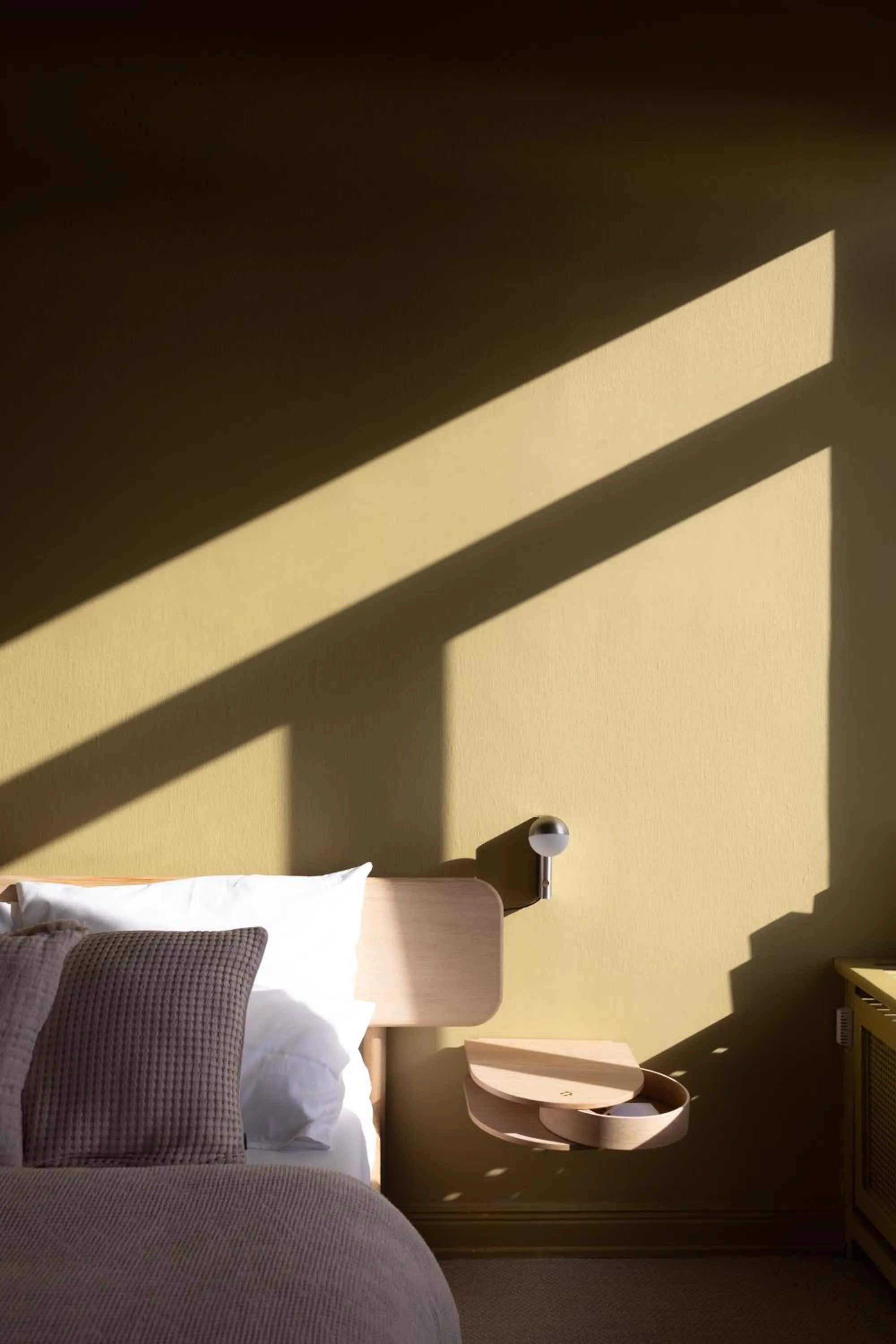 Bed in stilwerk Strandhotel Blankenese