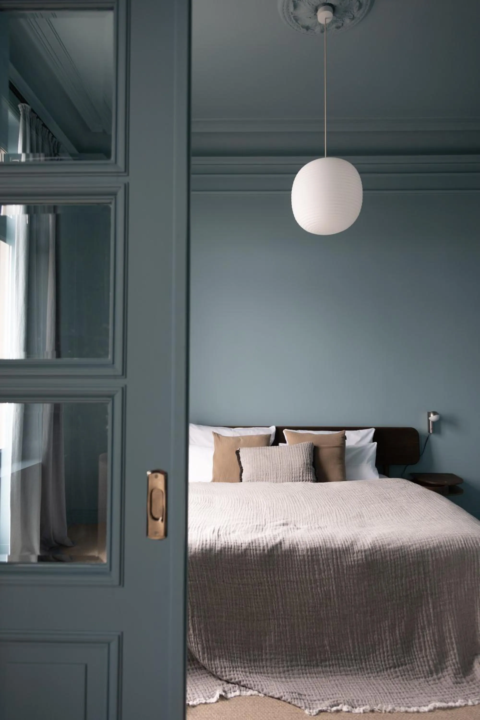 Bed in stilwerk Strandhotel Blankenese