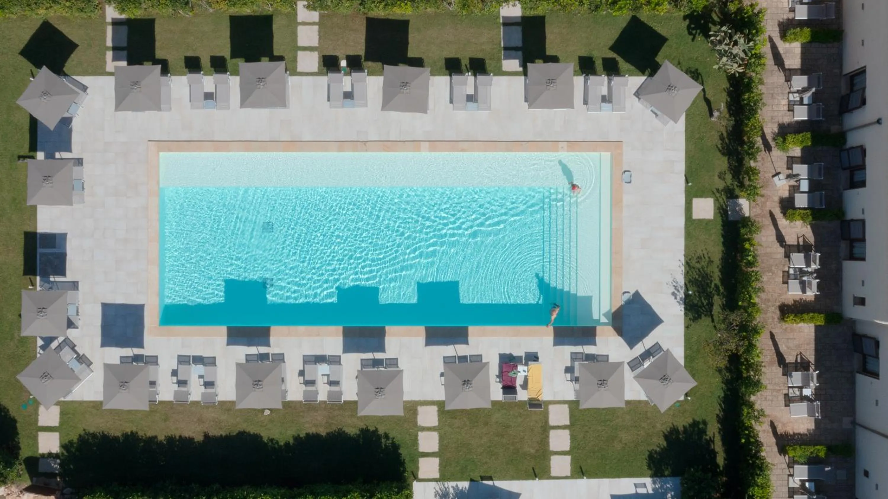 Swimming pool in Delle Rose, Hotel & Horse Riding