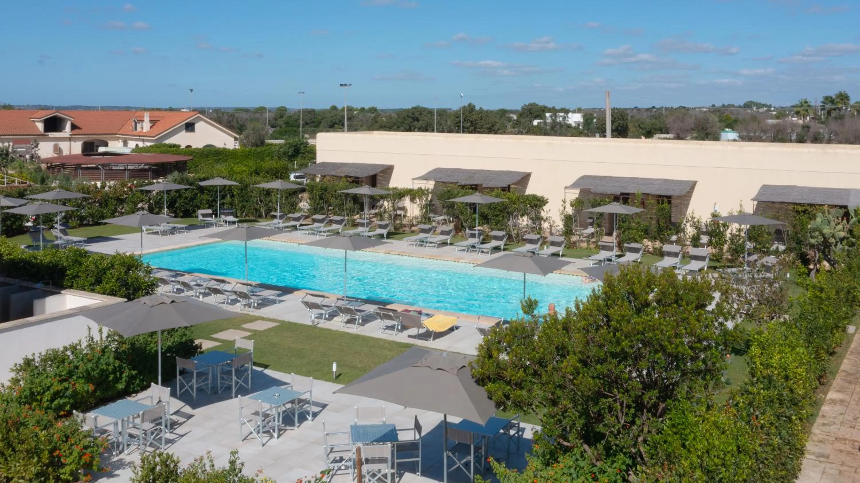 Swimming pool in Delle Rose, Hotel & Horse Riding