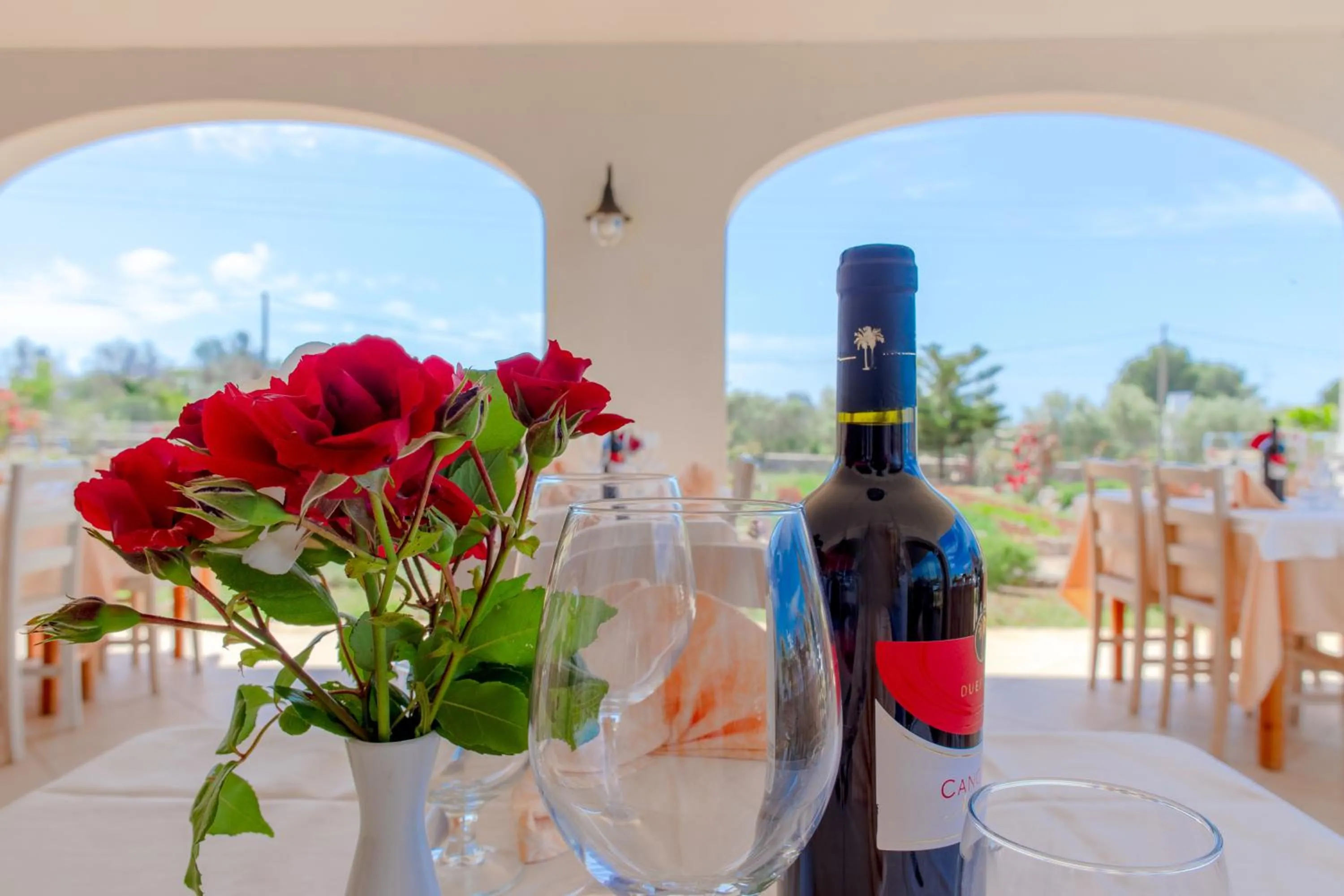 Restaurant/places to eat in Delle Rose, Hotel & Horse Riding