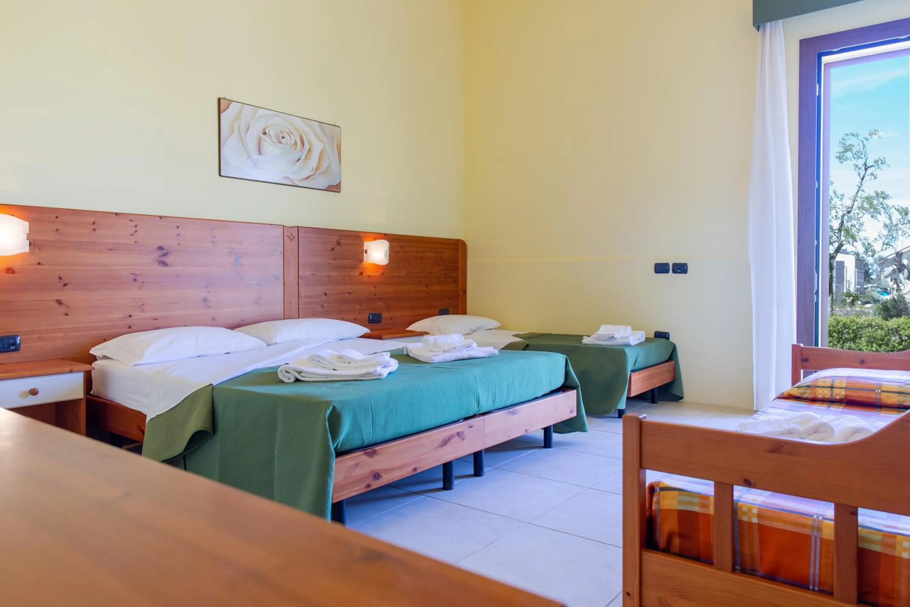 Bedroom, Bed in Delle Rose, Hotel & Horse Riding