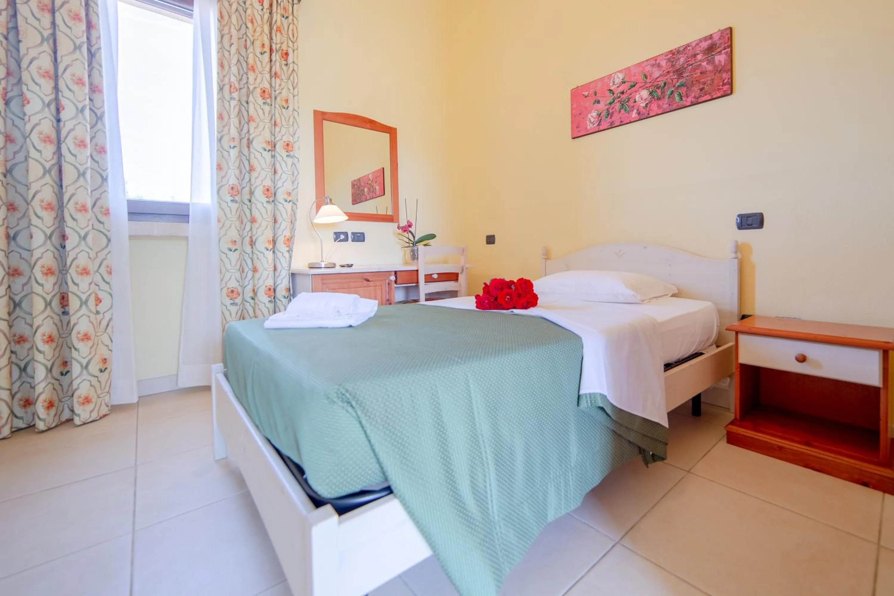 Bedroom, Bed in Delle Rose, Hotel & Horse Riding