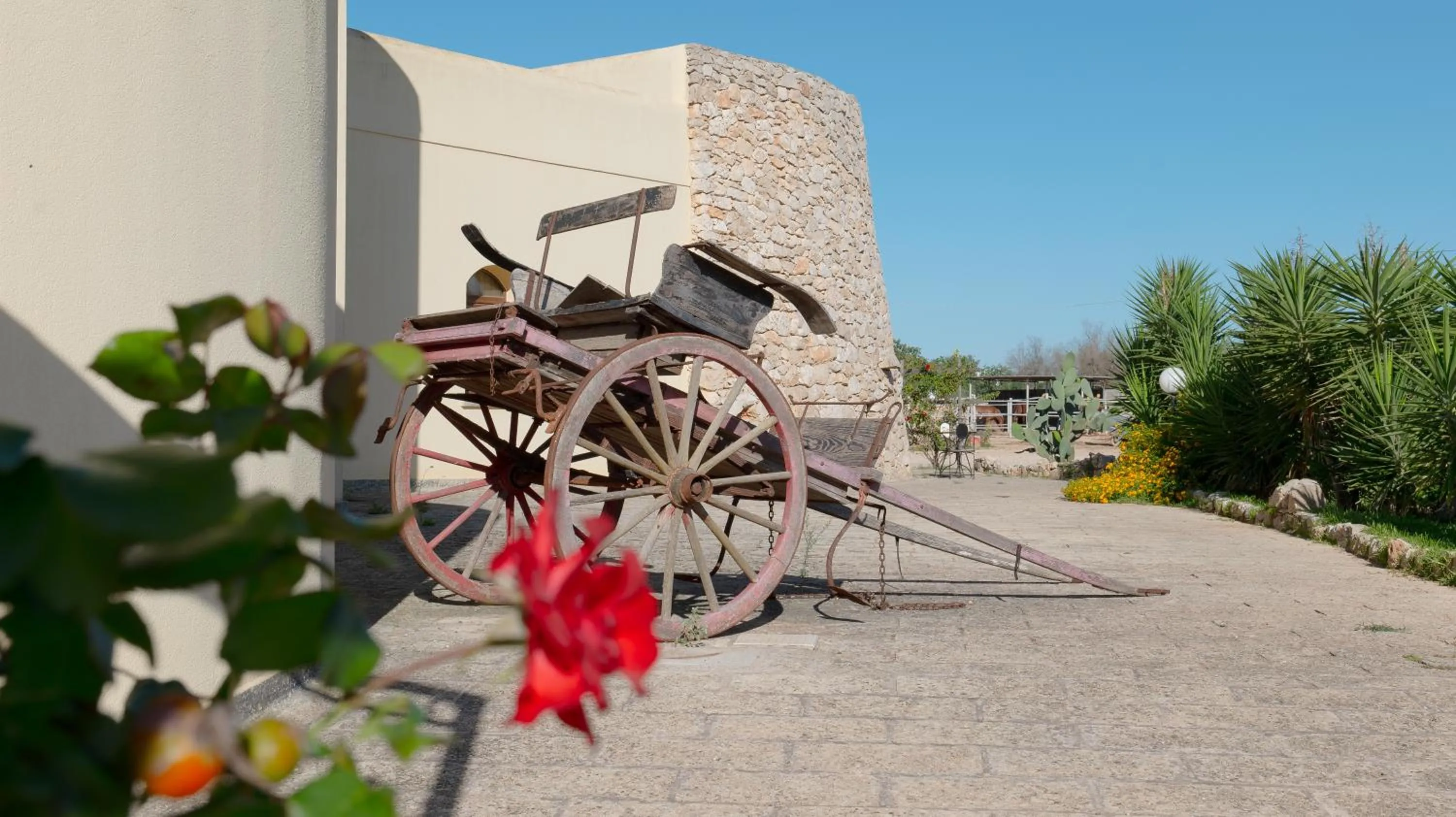 Decorative detail in Delle Rose, Hotel & Horse Riding