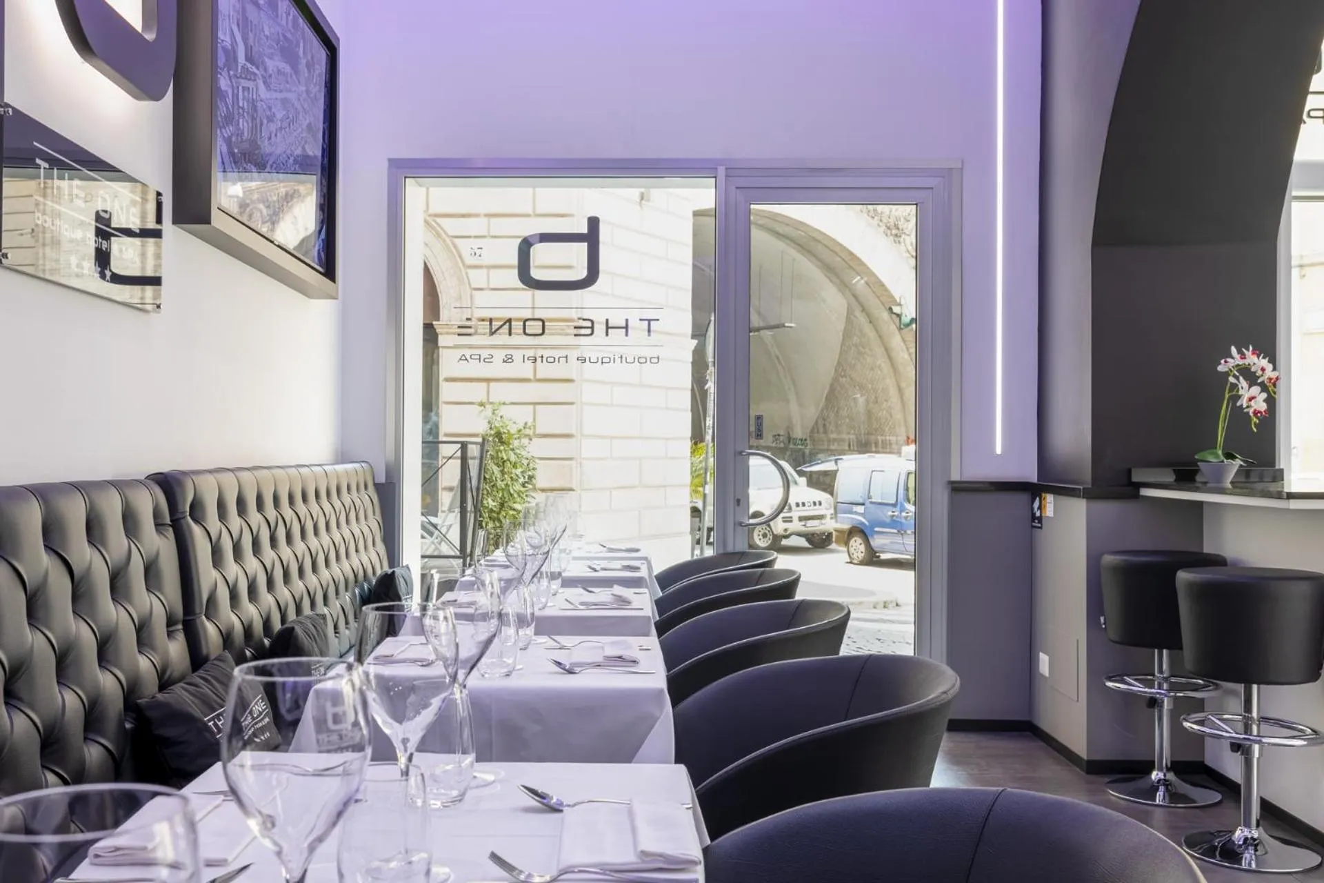 Restaurant/places to eat in THE ONE Boutique Hotel & SPA Rome