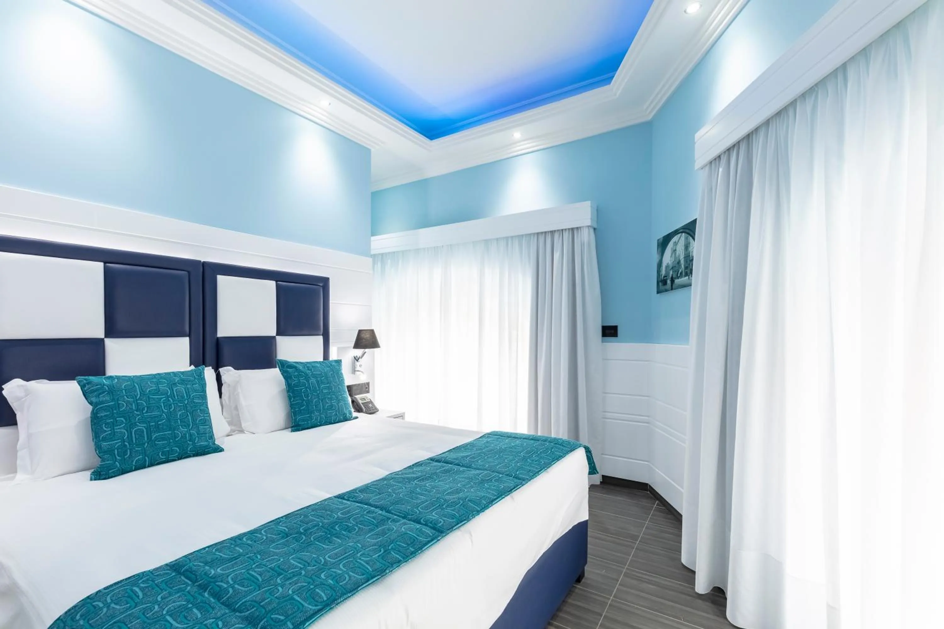 Photo of the whole room, Bed in THE ONE Boutique Hotel & SPA Rome