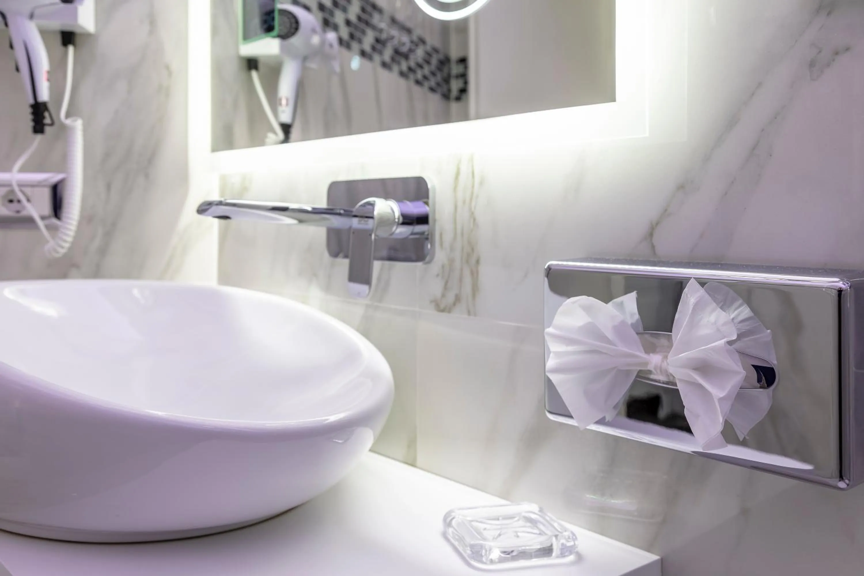 Bathroom in THE ONE Boutique Hotel & SPA Rome