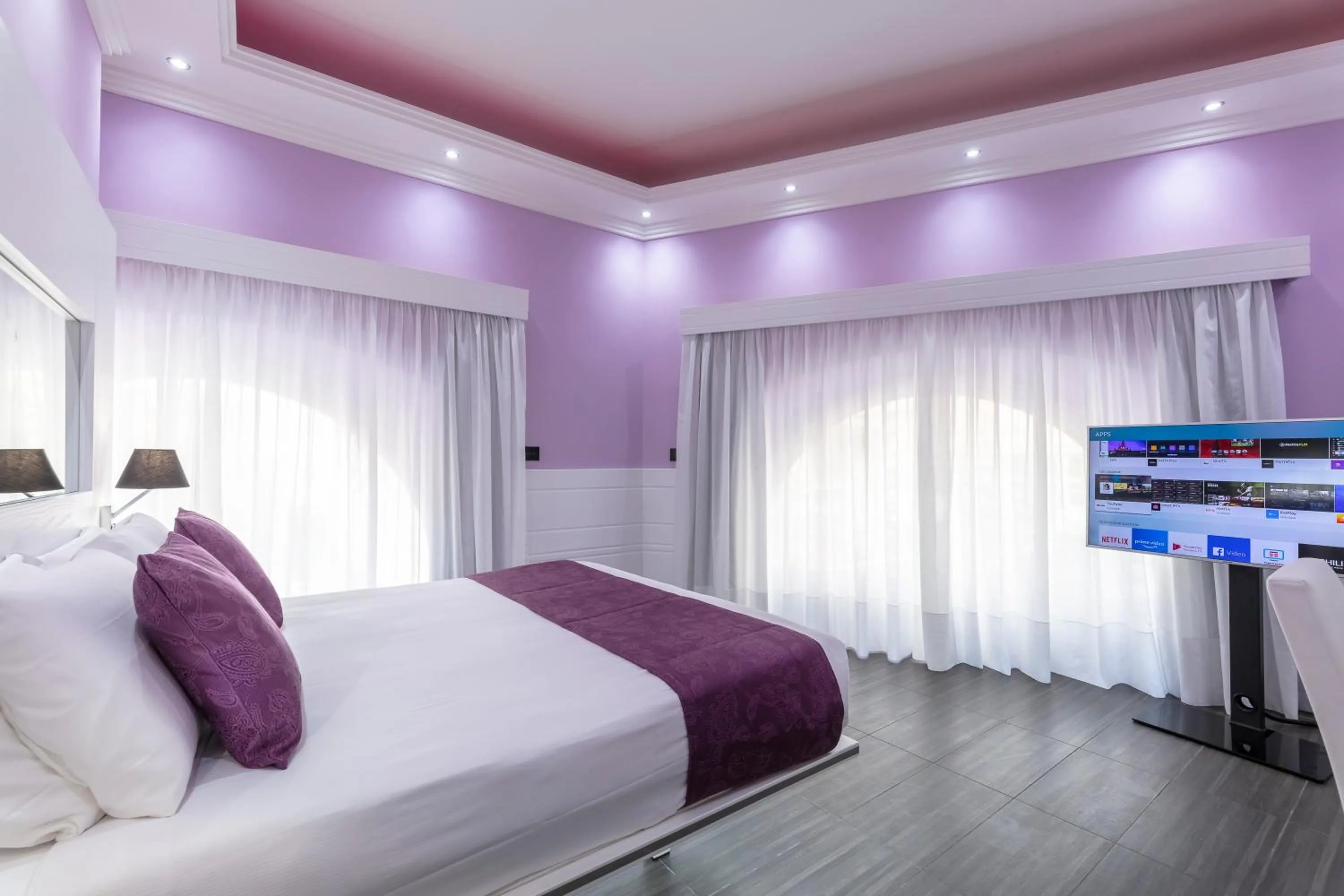 Photo of the whole room, Bed in THE ONE Boutique Hotel & SPA Rome