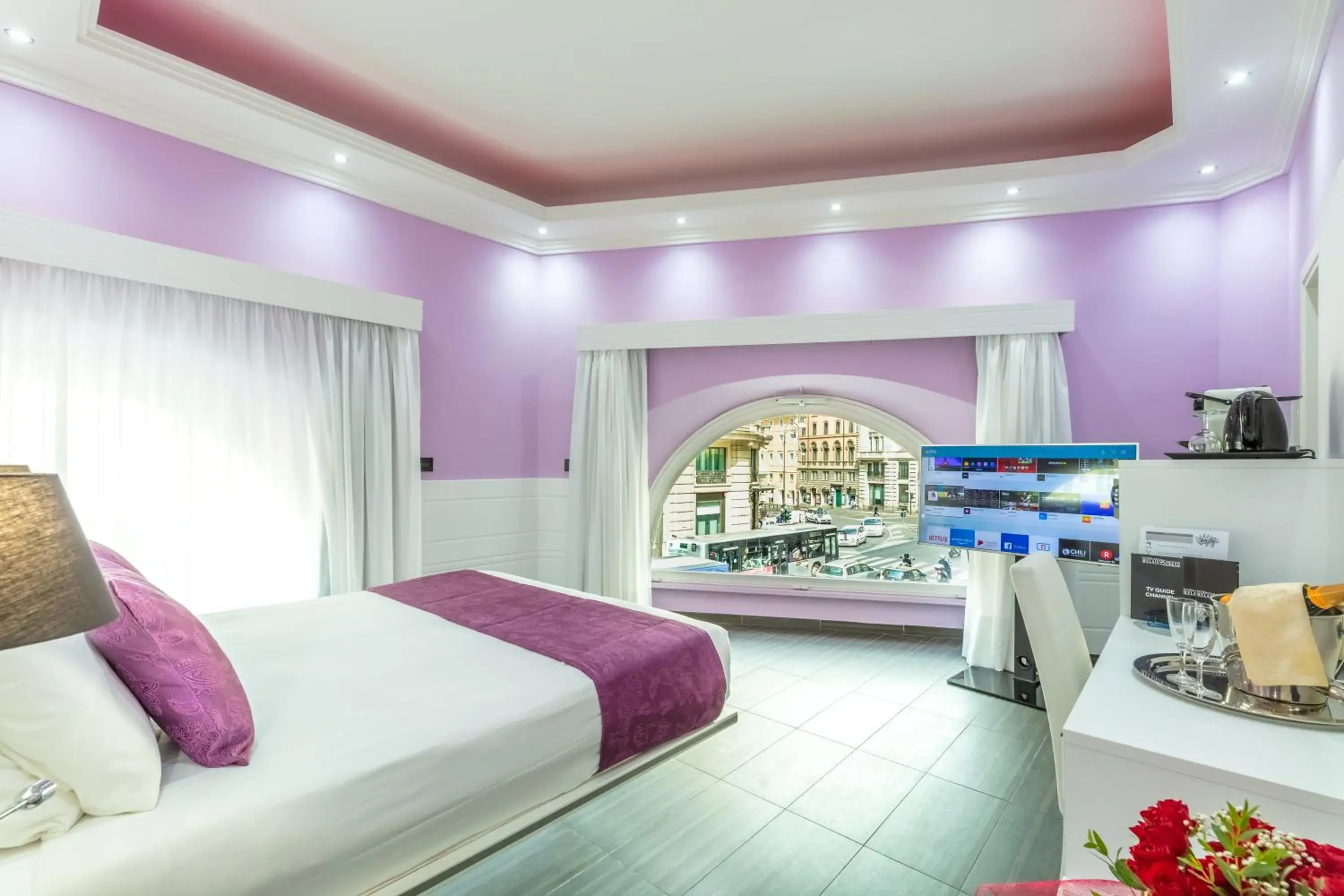 Executive Double Room in THE ONE Boutique Hotel & SPA Rome Executive Double Room in THE ONE Boutique Hotel & SPA Rome