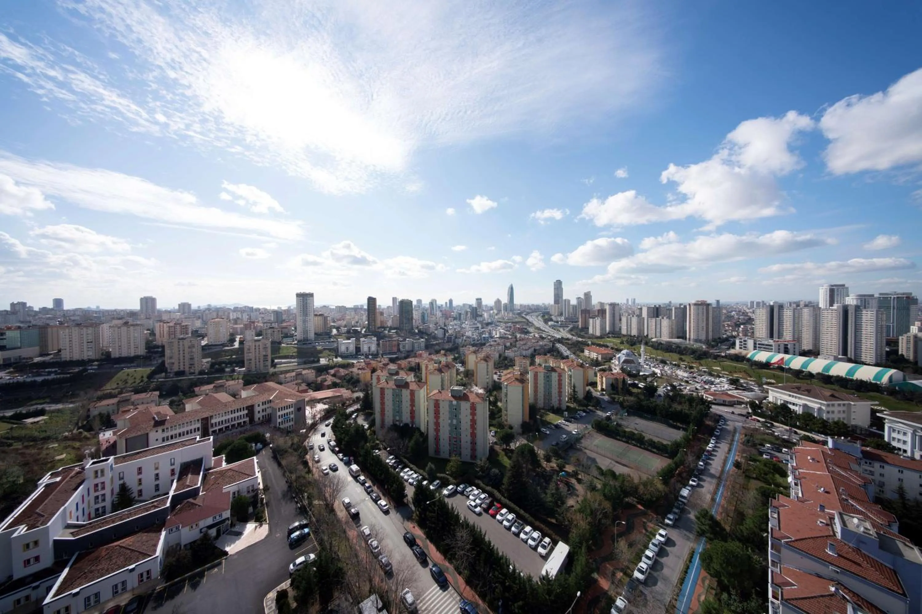 Patio in Radisson Blu Hotel Istanbul Asia