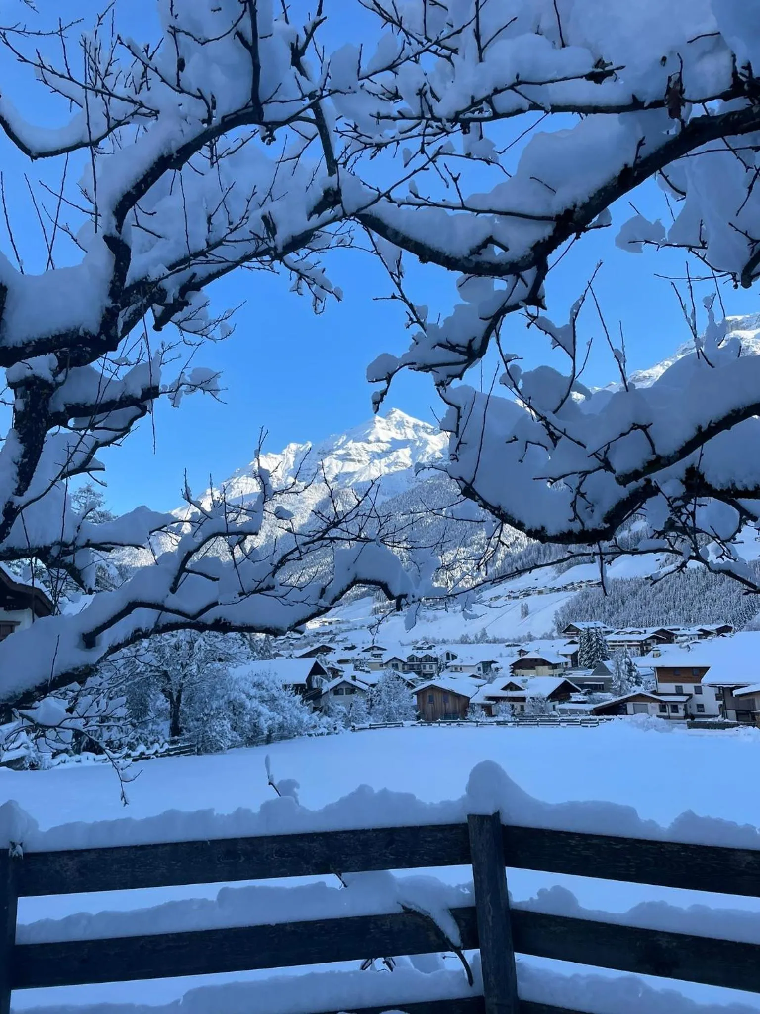 Winter in Ferienwohnung Mondial