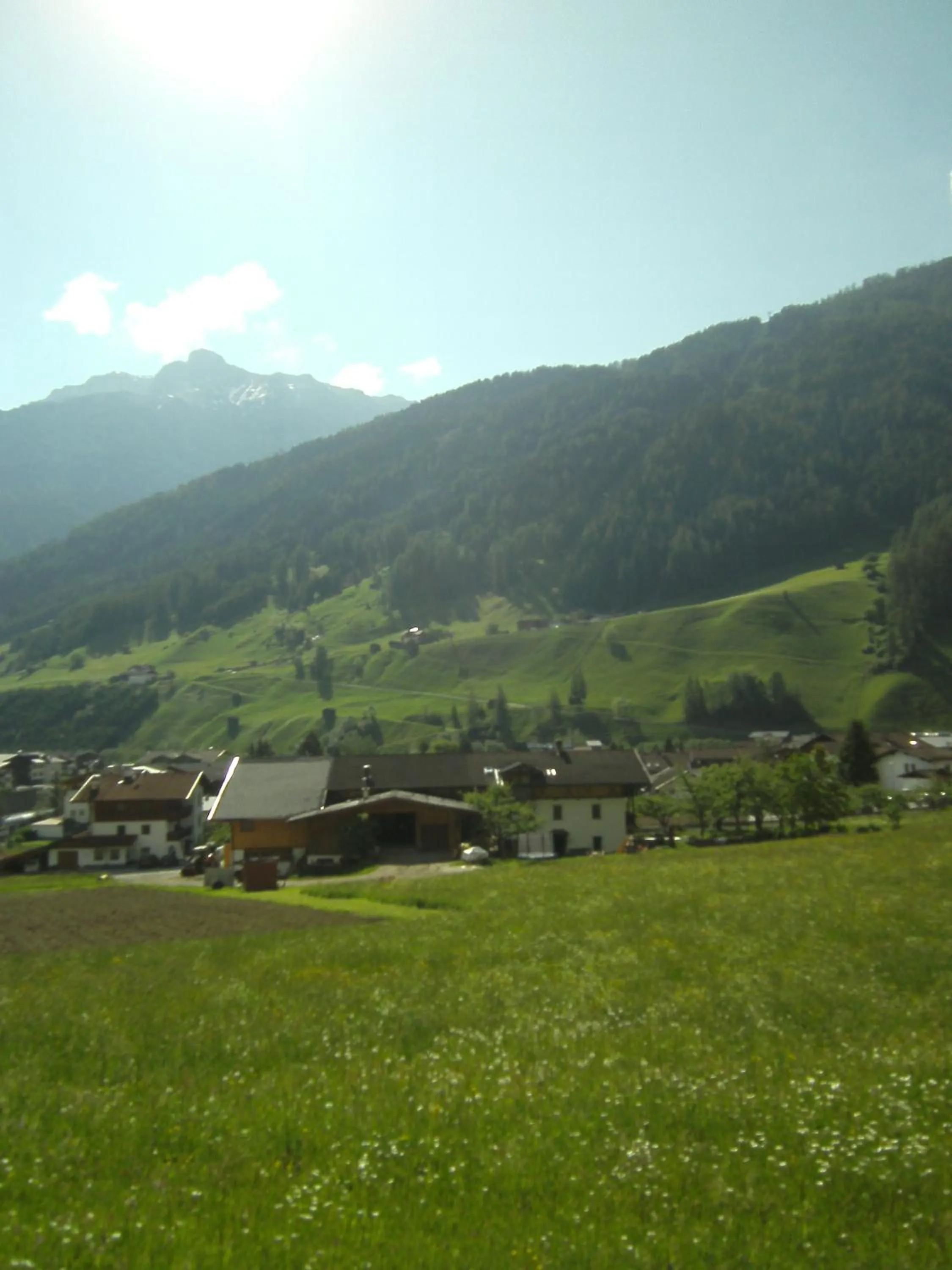 Mountain view in Ferienwohnung Mondial