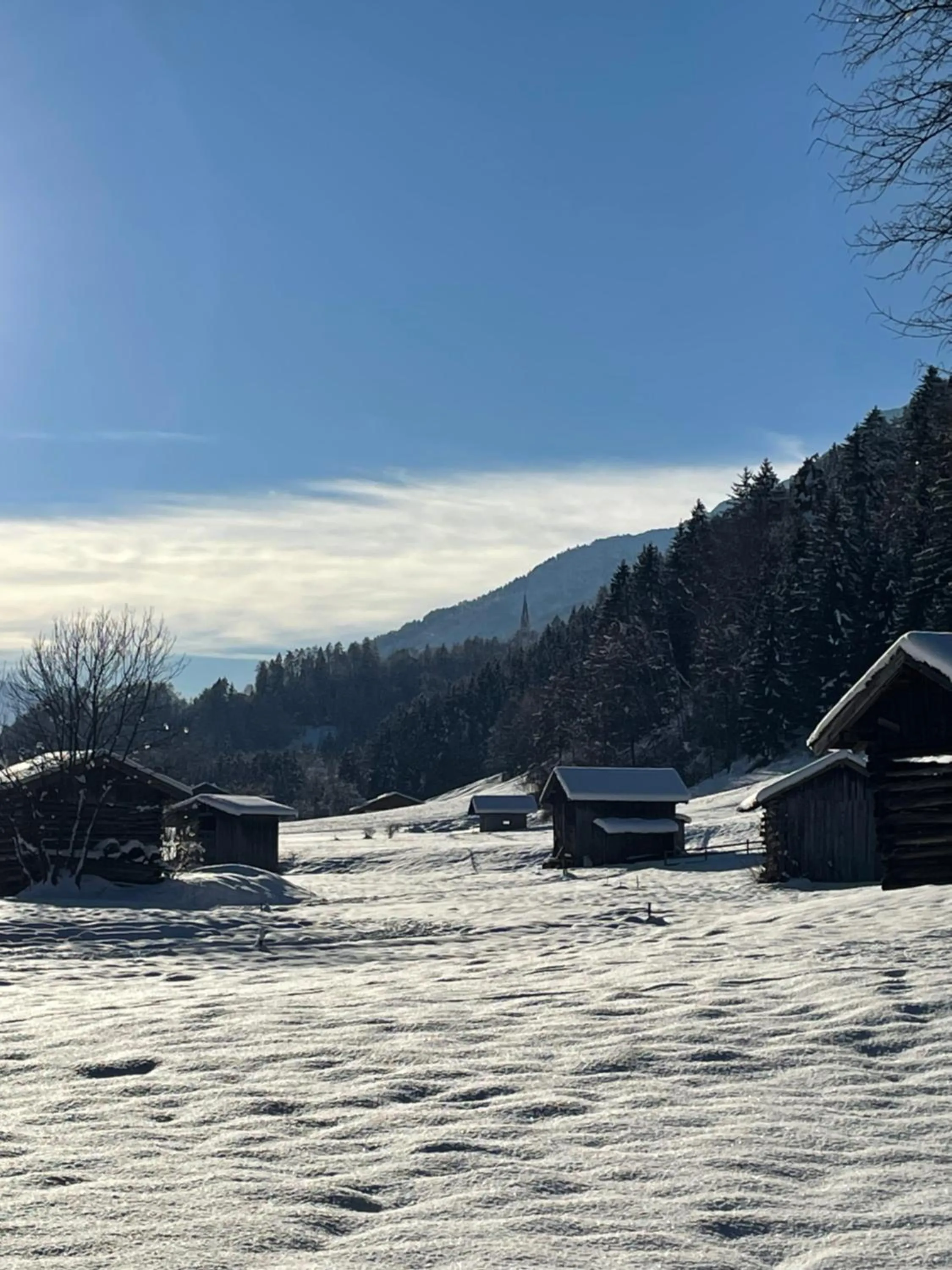 Winter in Ferienwohnung Mondial