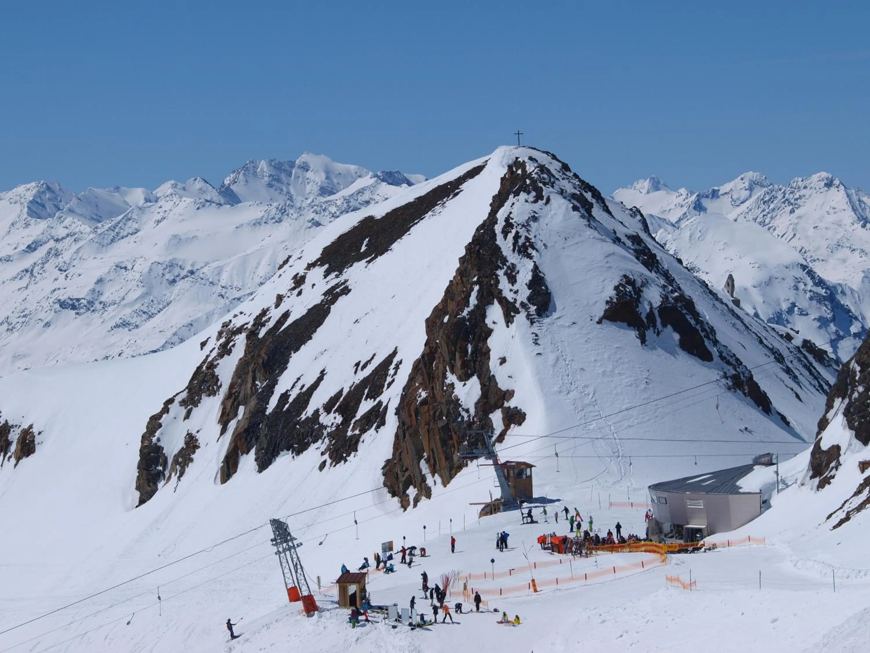 Skiing in Ferienwohnung Mondial