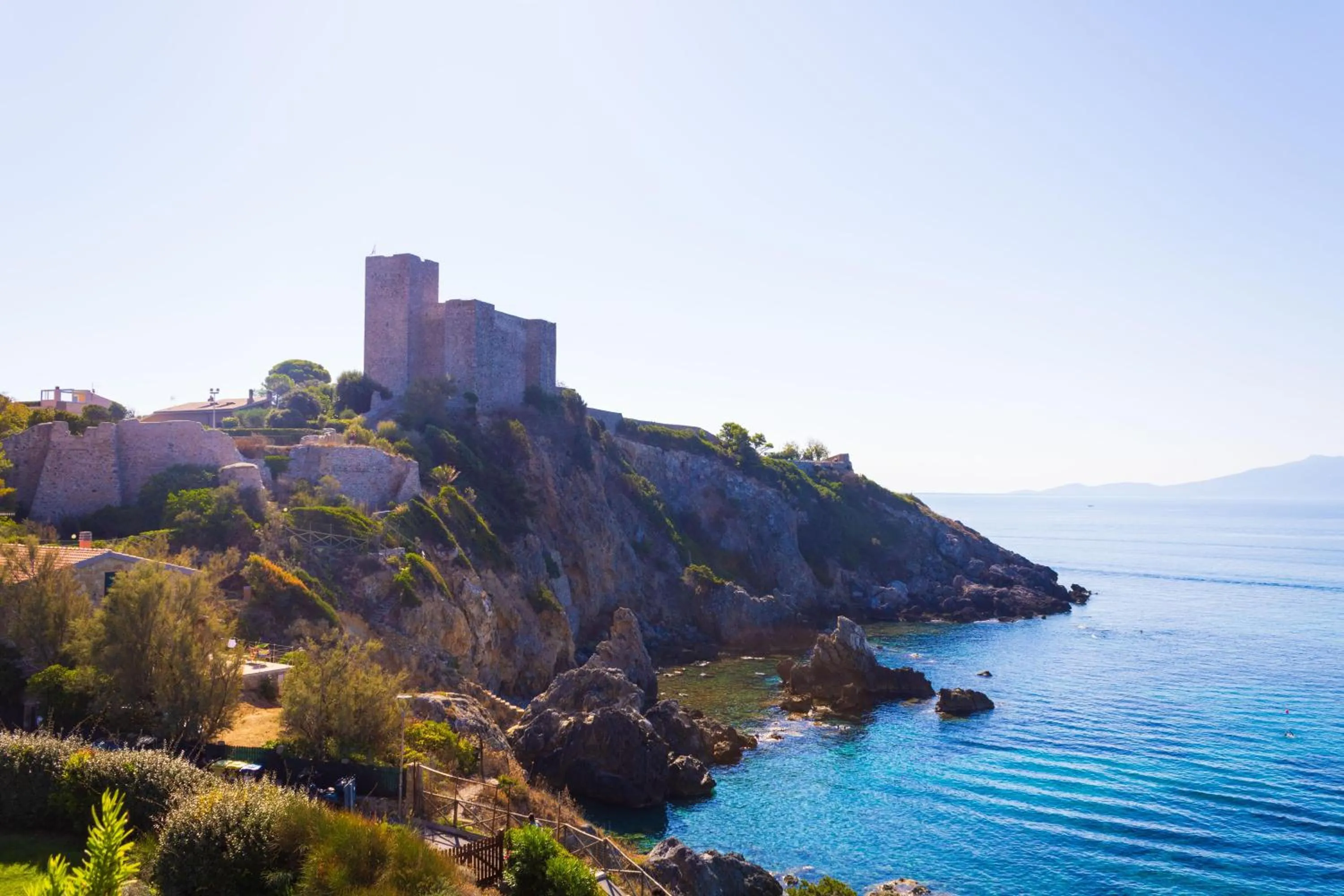 Natural landscape in Hotel Capo D'Uomo