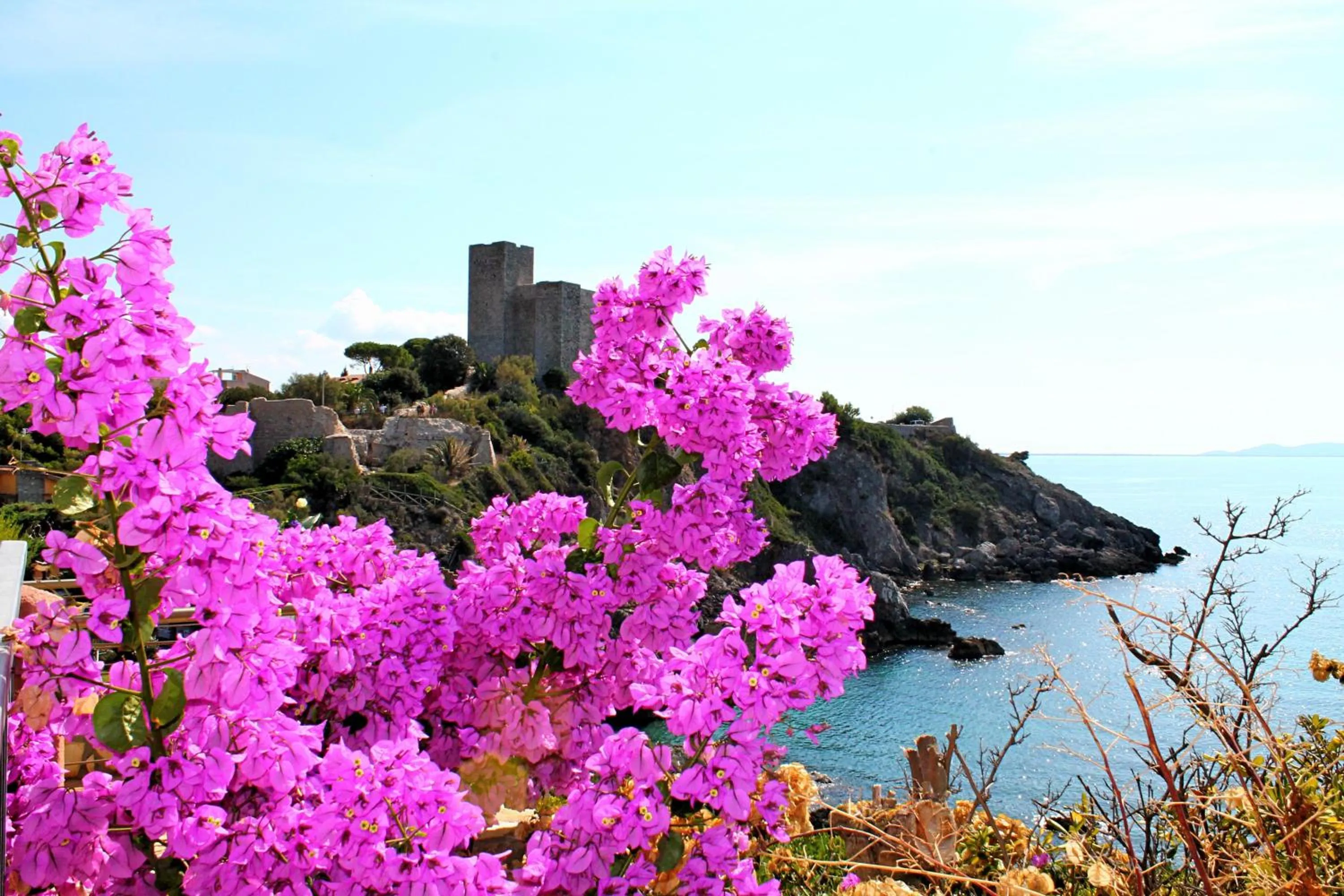 Natural landscape in Hotel Capo D'Uomo