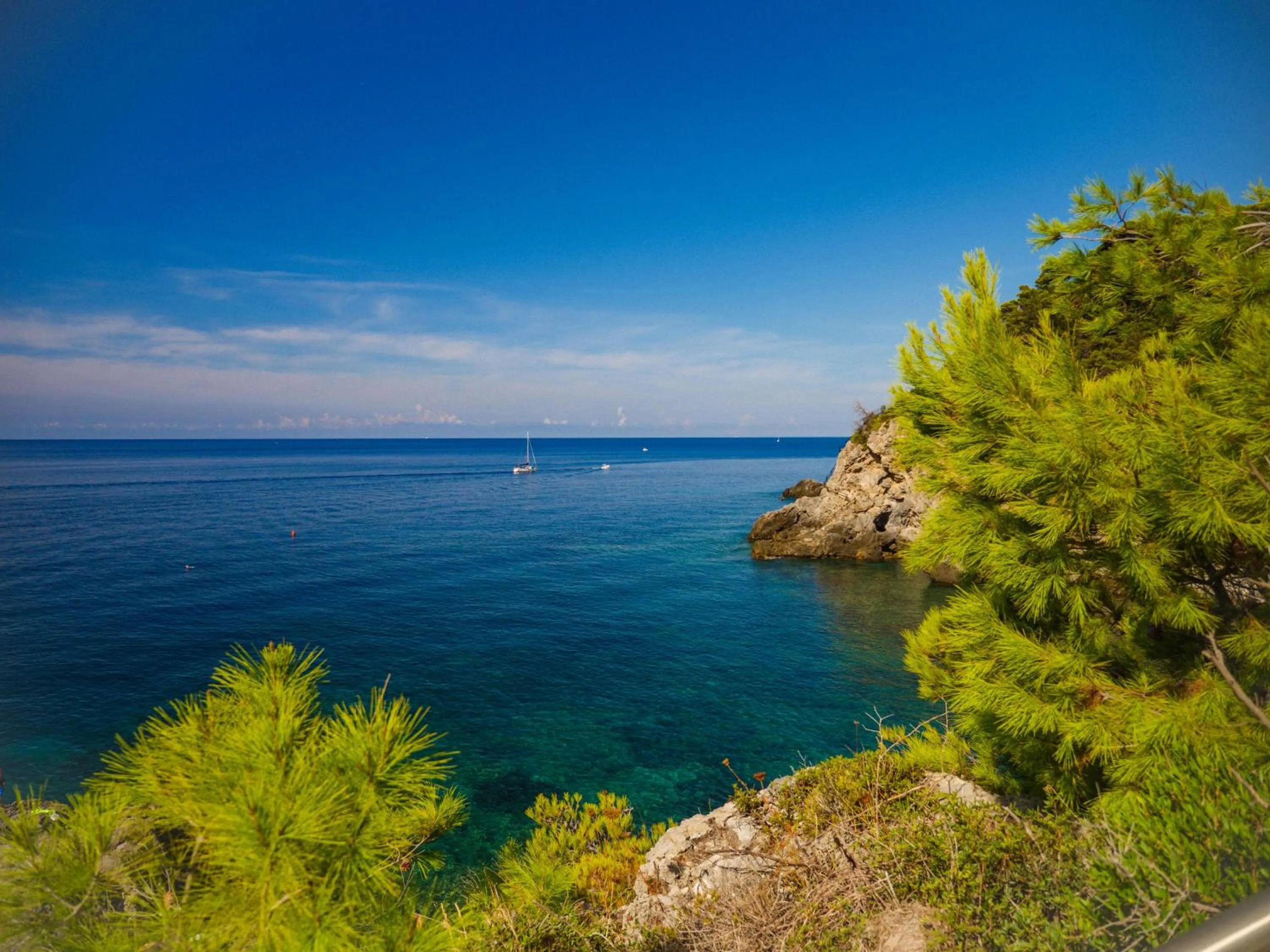 Natural landscape in Hotel Capo D'Uomo