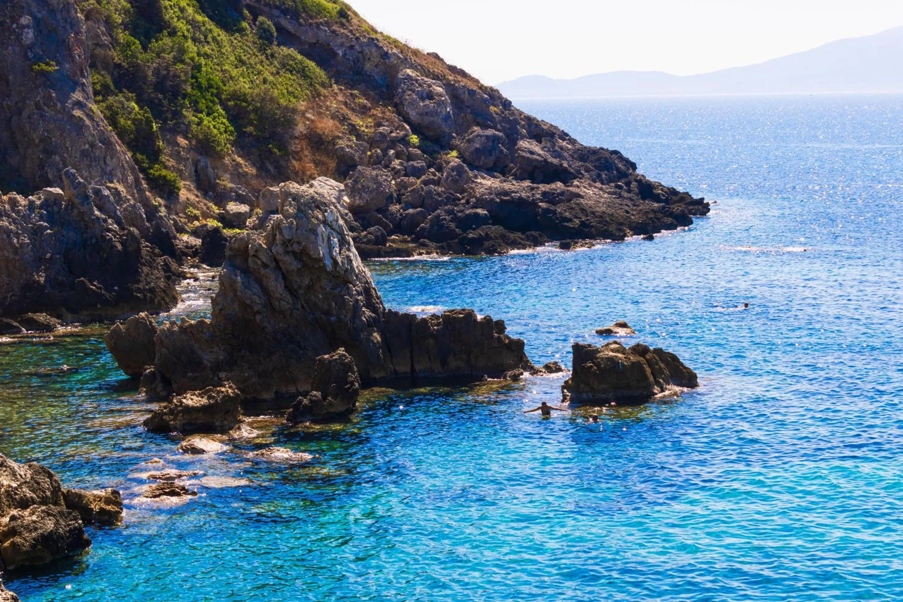 Natural landscape in Hotel Capo D'Uomo