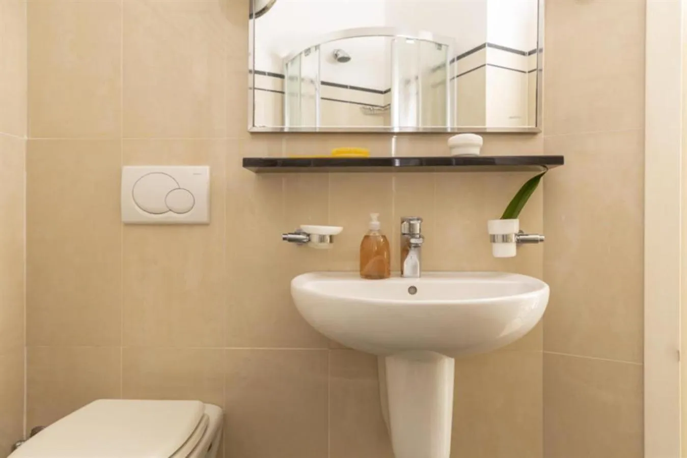 Bathroom in Hotel Capo D'Uomo