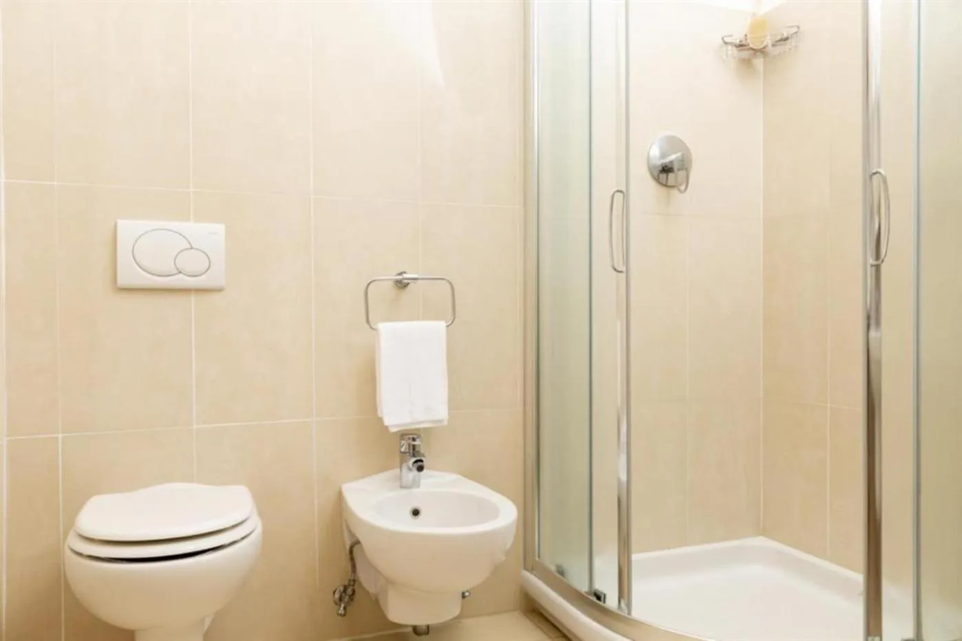 Bathroom in Hotel Capo D'Uomo