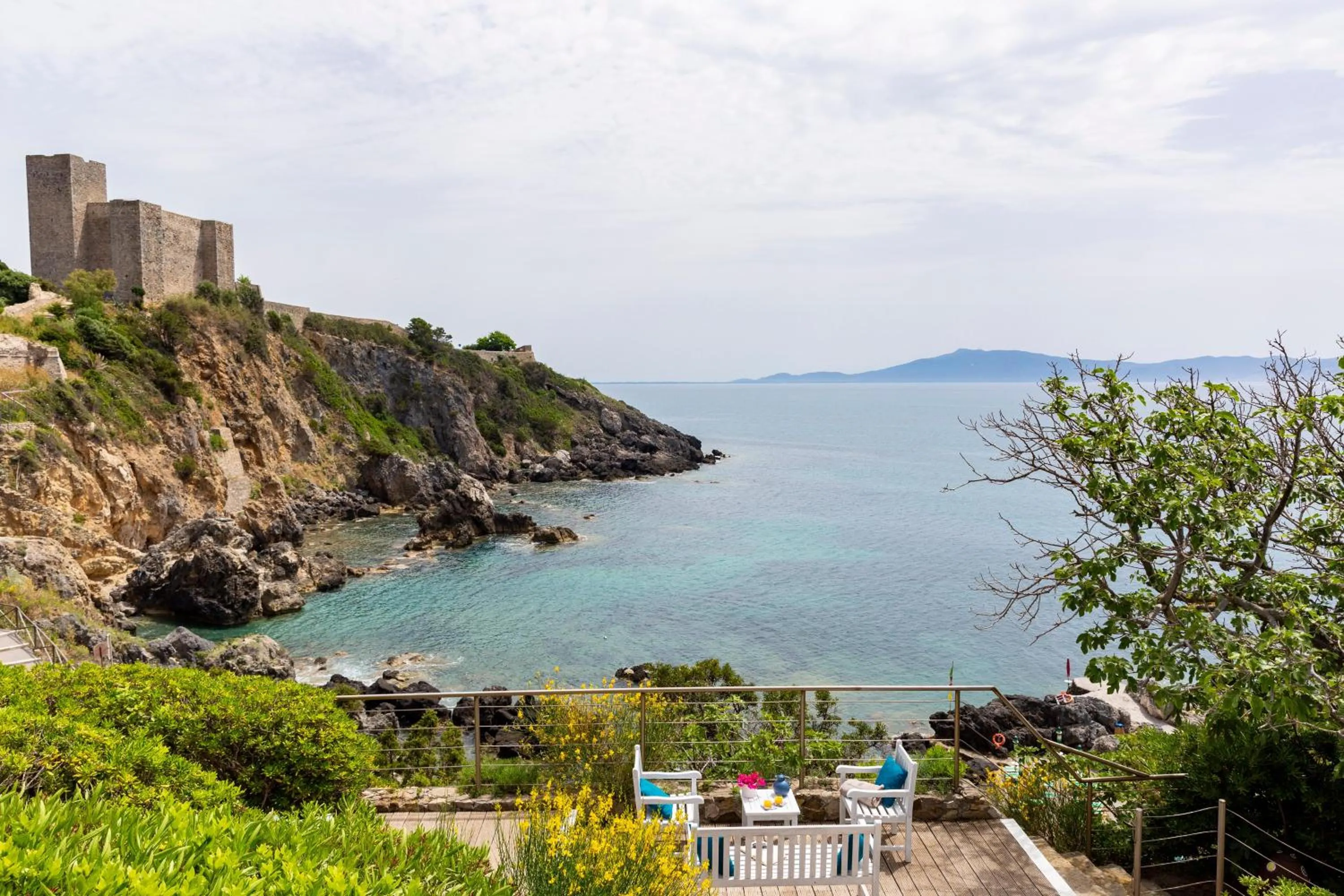 Natural landscape in Hotel Capo D'Uomo